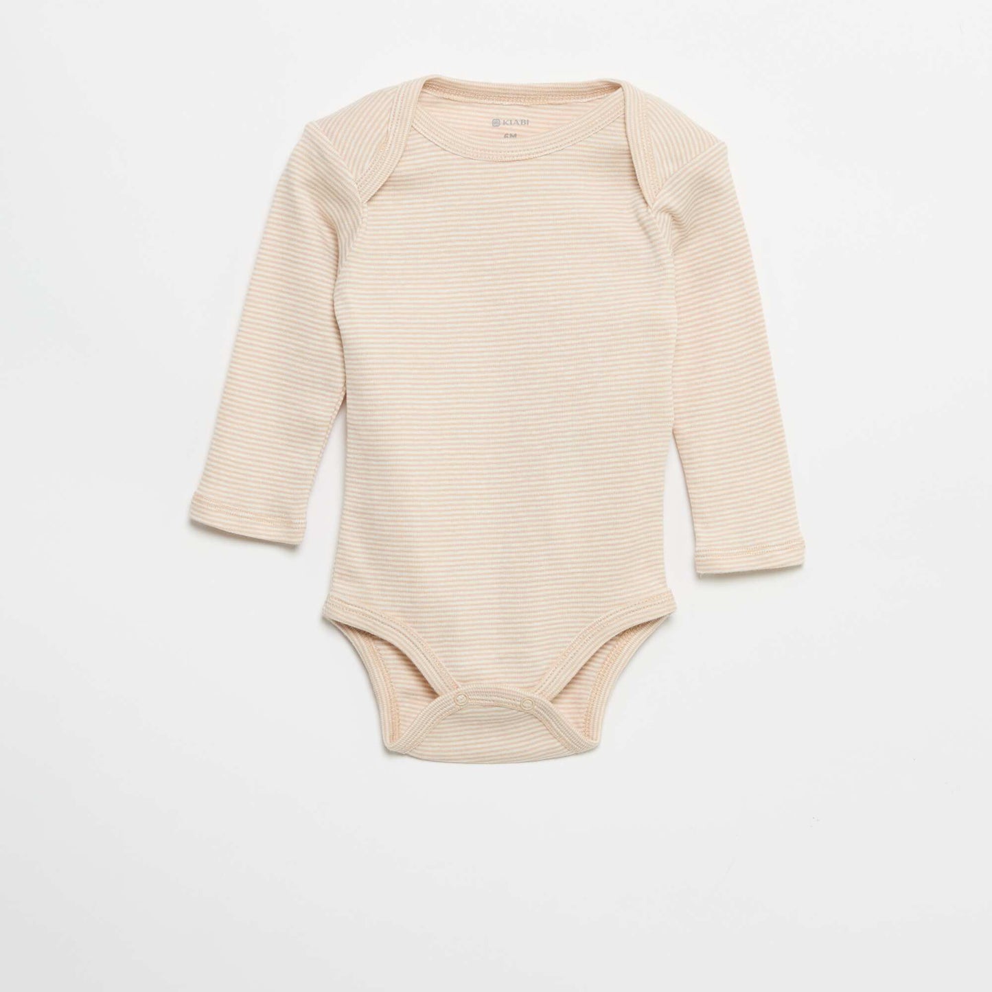 Pack of 3 long-sleeved bodies WHITE