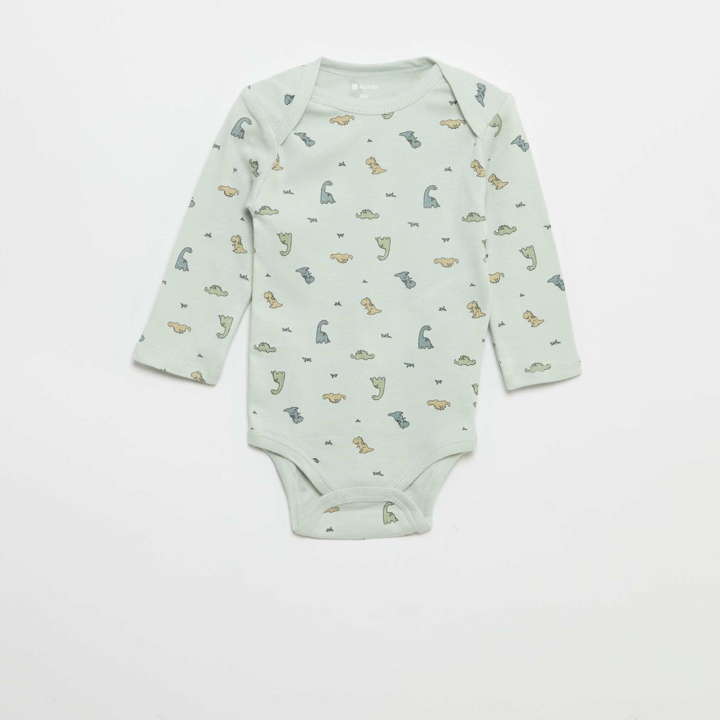 Pack of 3 long-sleeved bodies BLUE