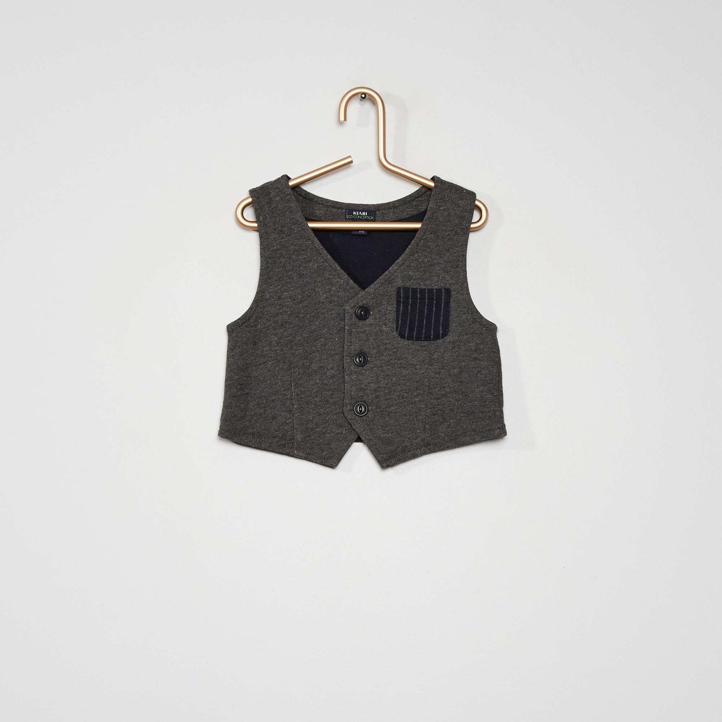 3-piece bodysuit + trousers + jacket set BLUE