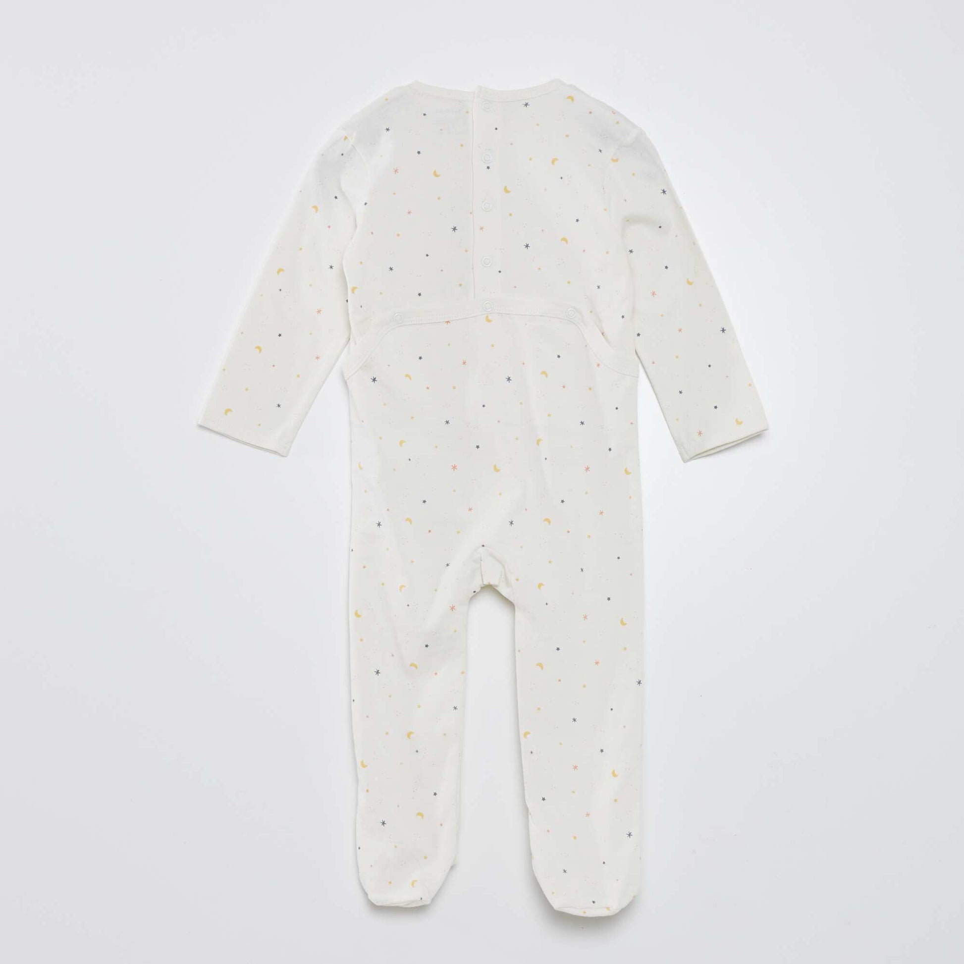 Jersey sleepsuit WHITE