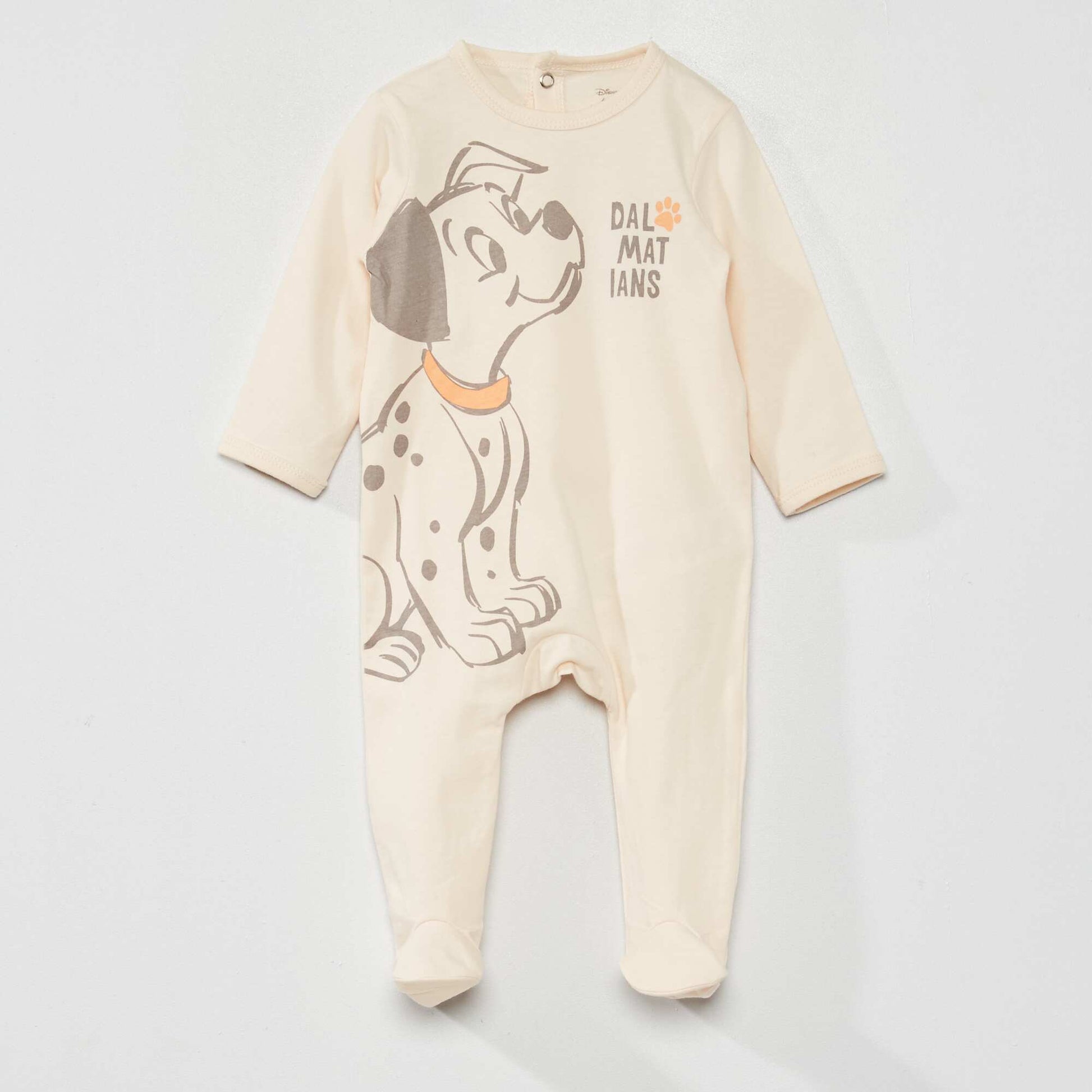 Disney jersey sleepsuit PINK