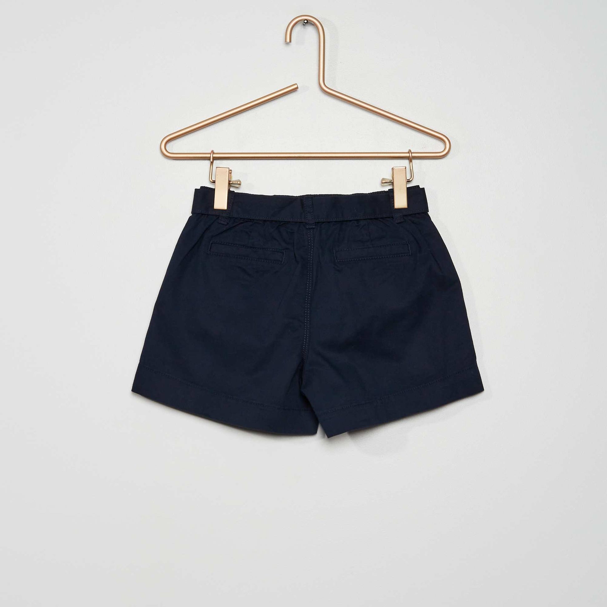 Denim shorts BLUE