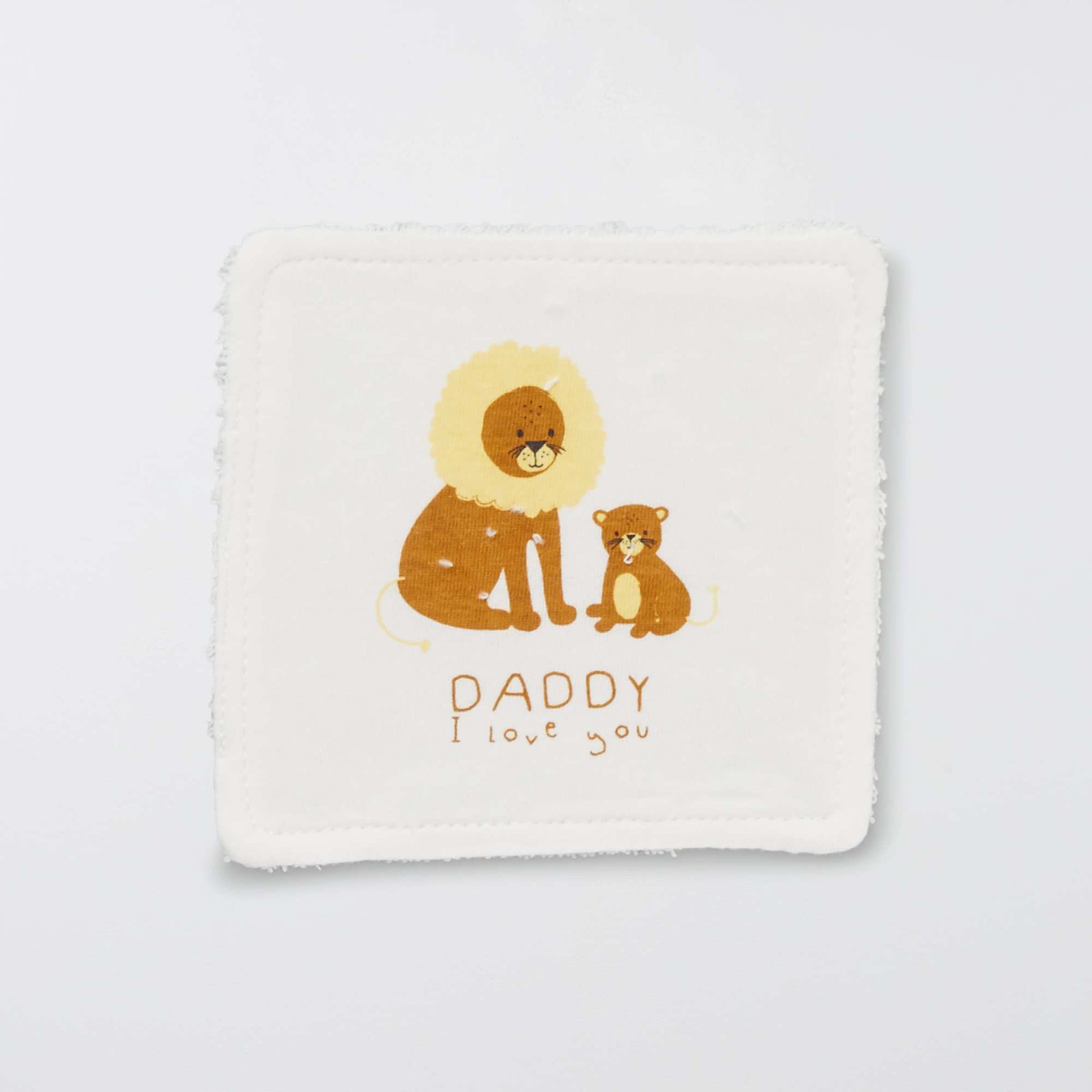 Pack of 6 washable wipes WHITE
