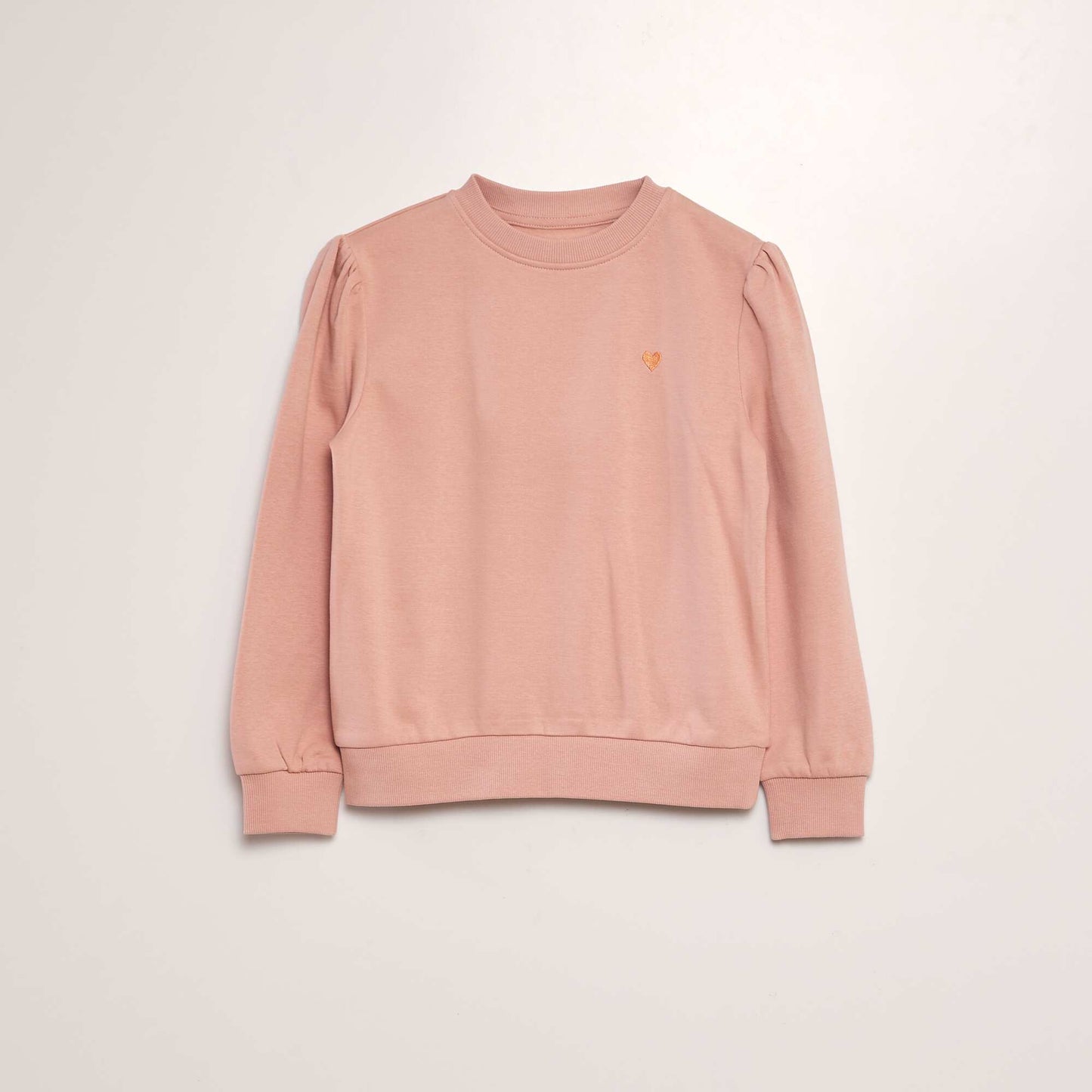 Round neck sweatshirt PINK