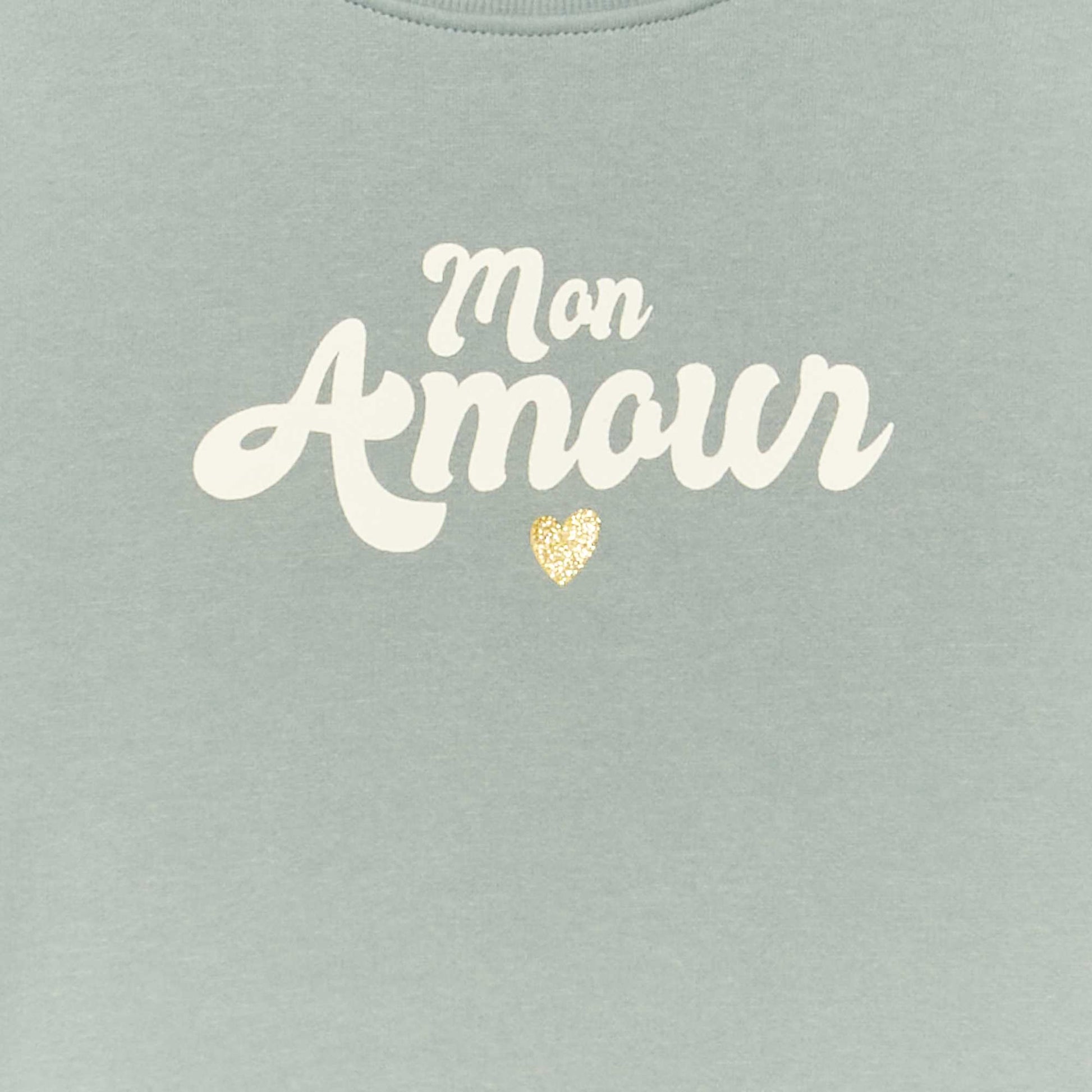 'My love' sweater BLUE