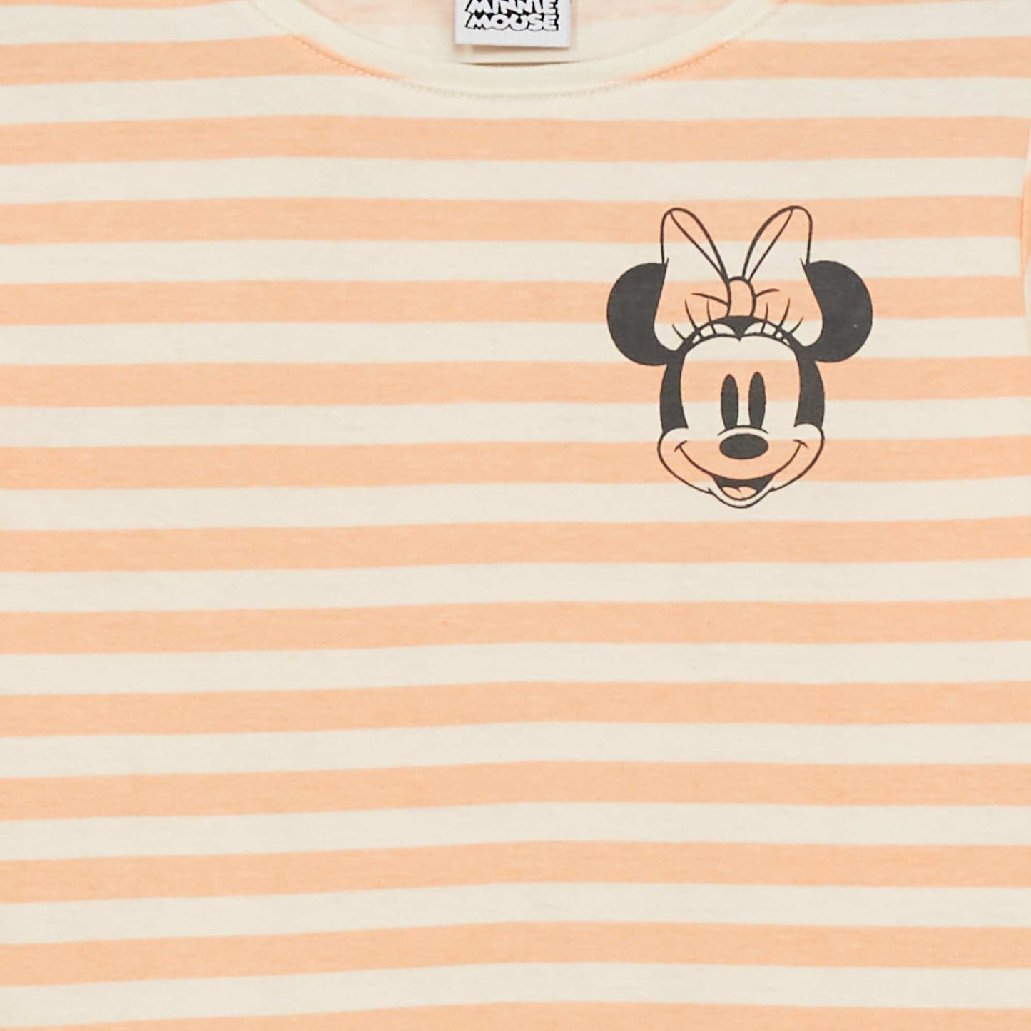 Minnie Mouse round-neck T-shirt ORANGE