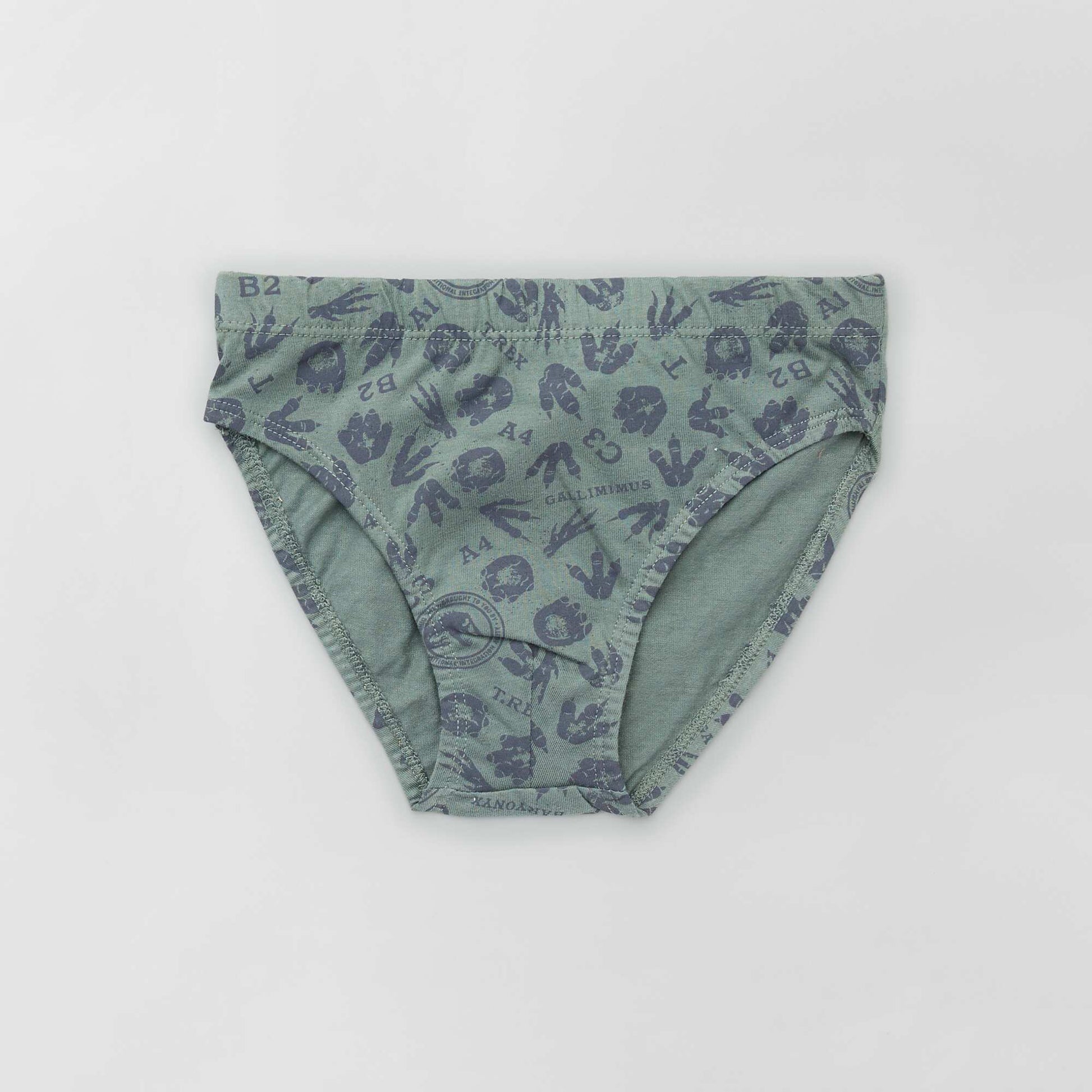 Pack of 5 Jurassic World briefs KHAKI