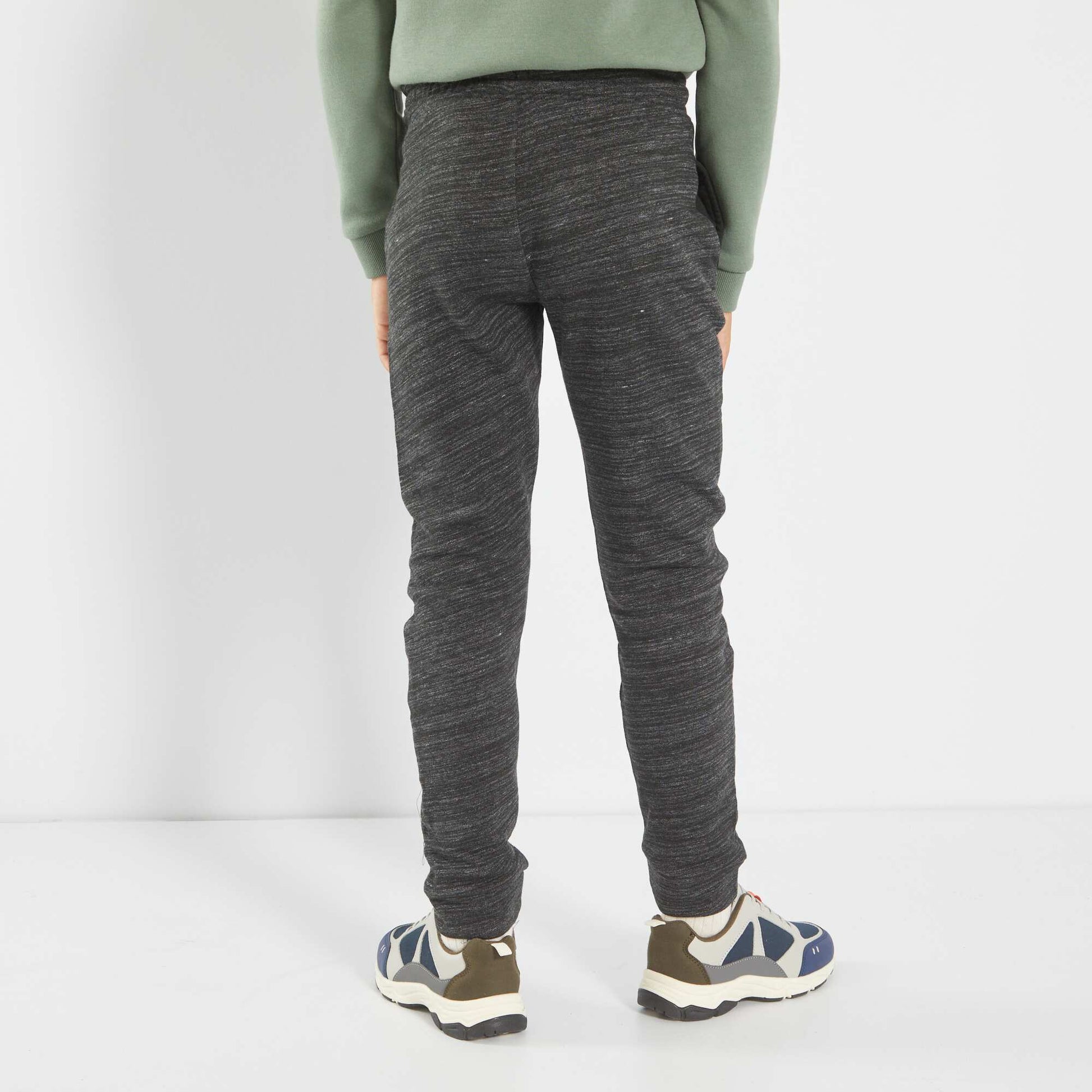 Sweatshirt fabric bottoms GREY