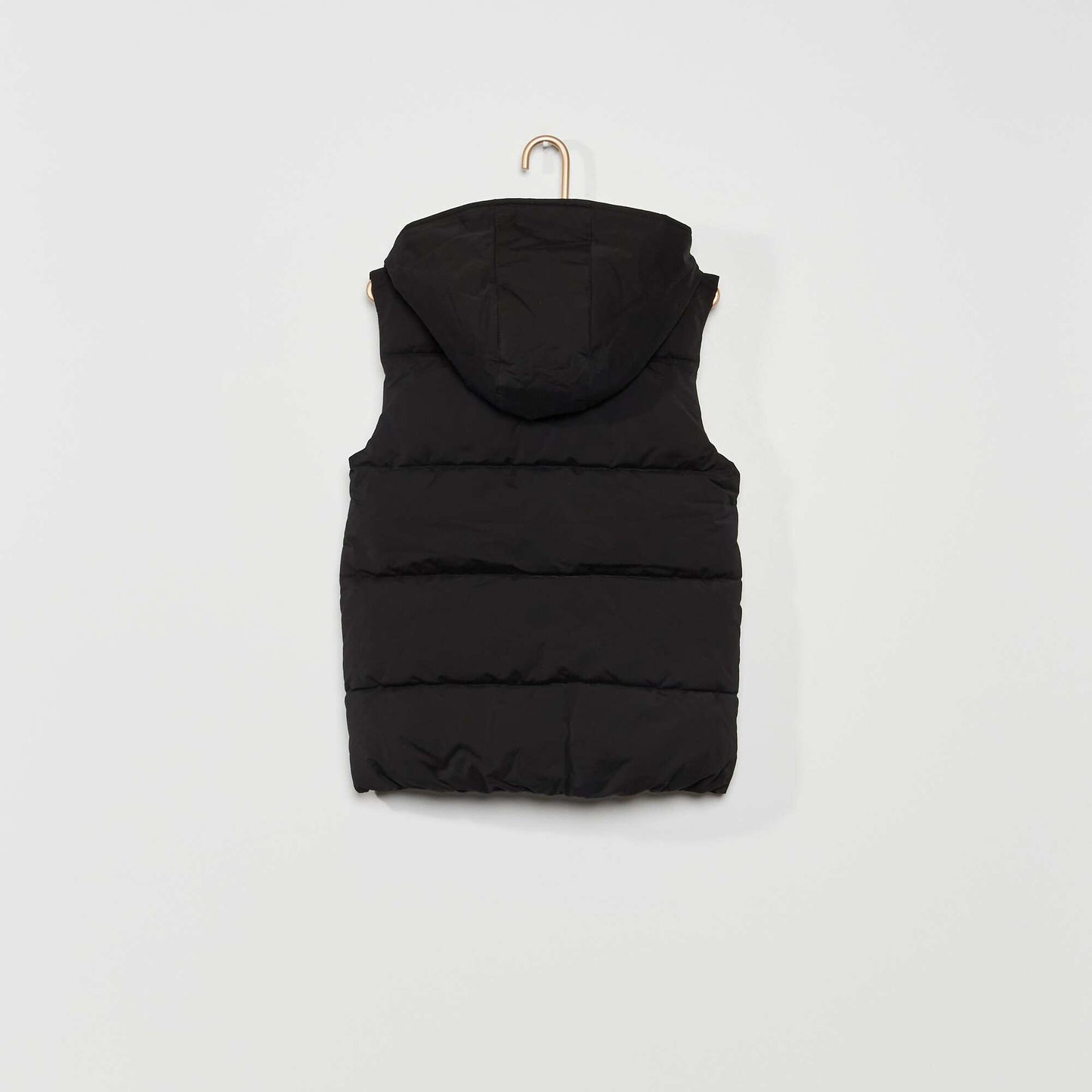 Quilted bodywarmer BLACK