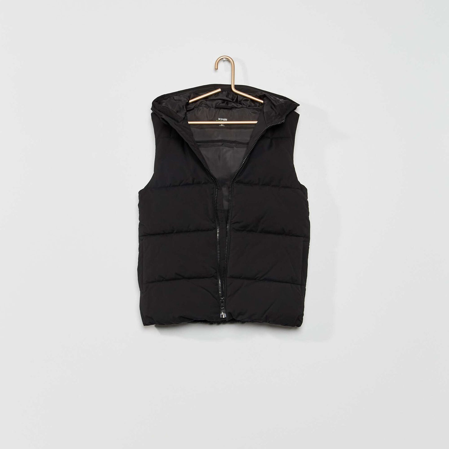 Quilted bodywarmer BLACK
