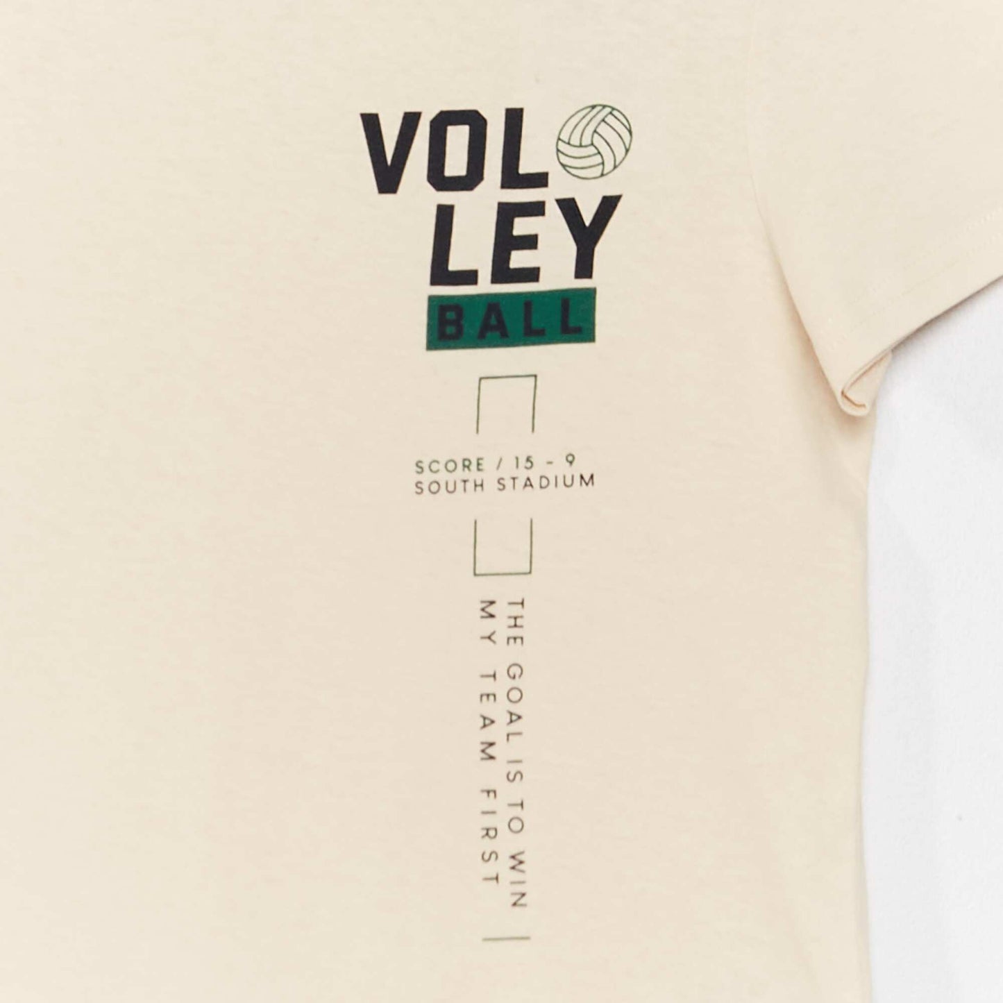 Pack of 2 T-shirts with designs WHITE