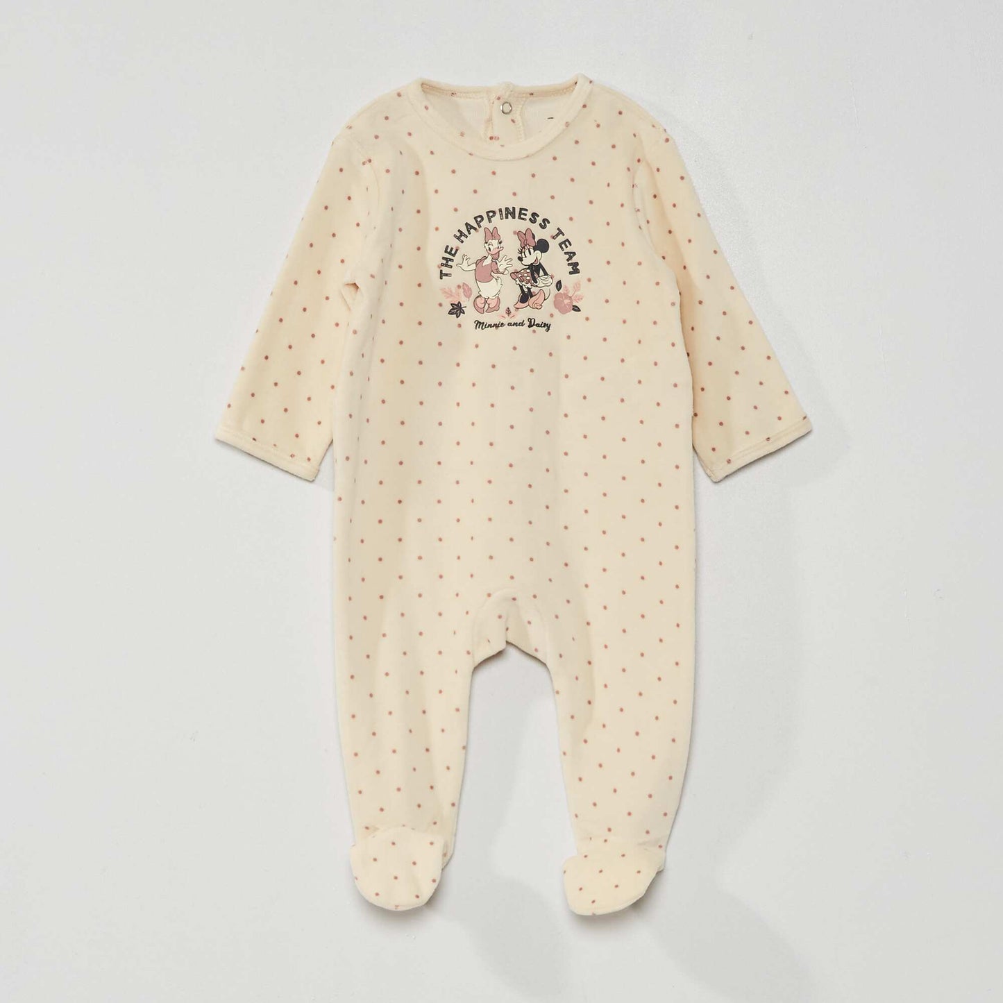 Disney velour sleepsuit ORANGE