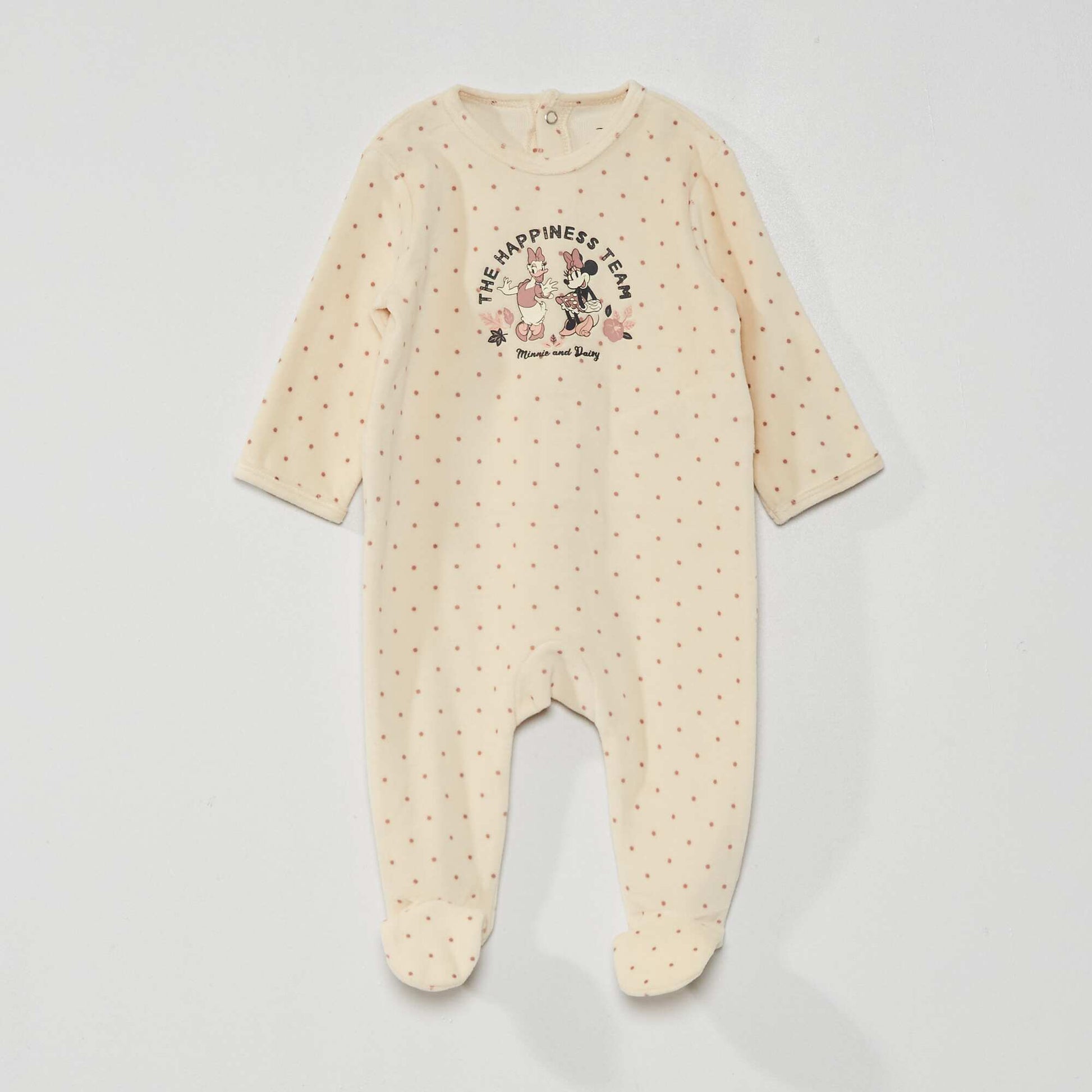 Disney velour sleepsuit ORANGE