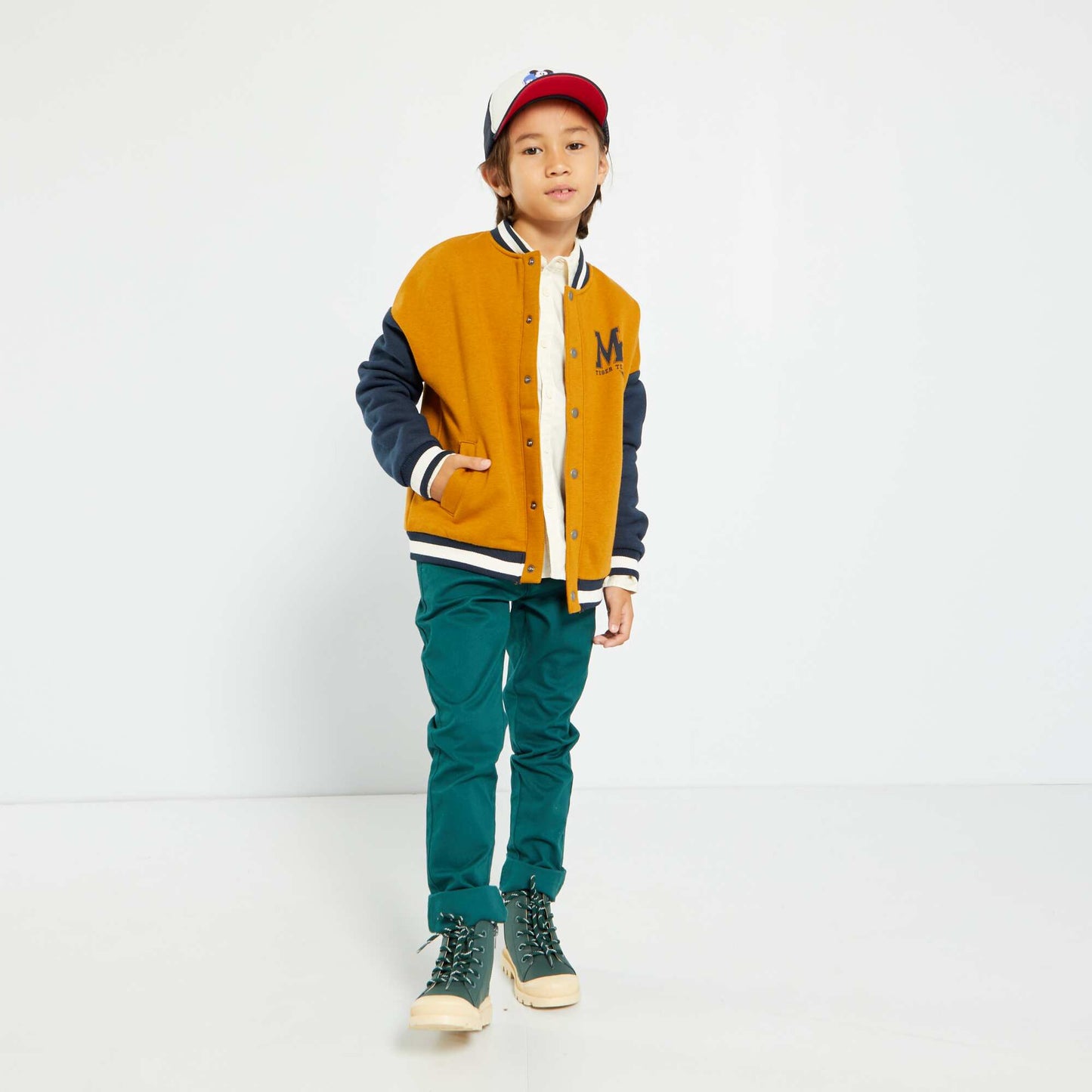 Cotton Skateboard shirt WHITE
