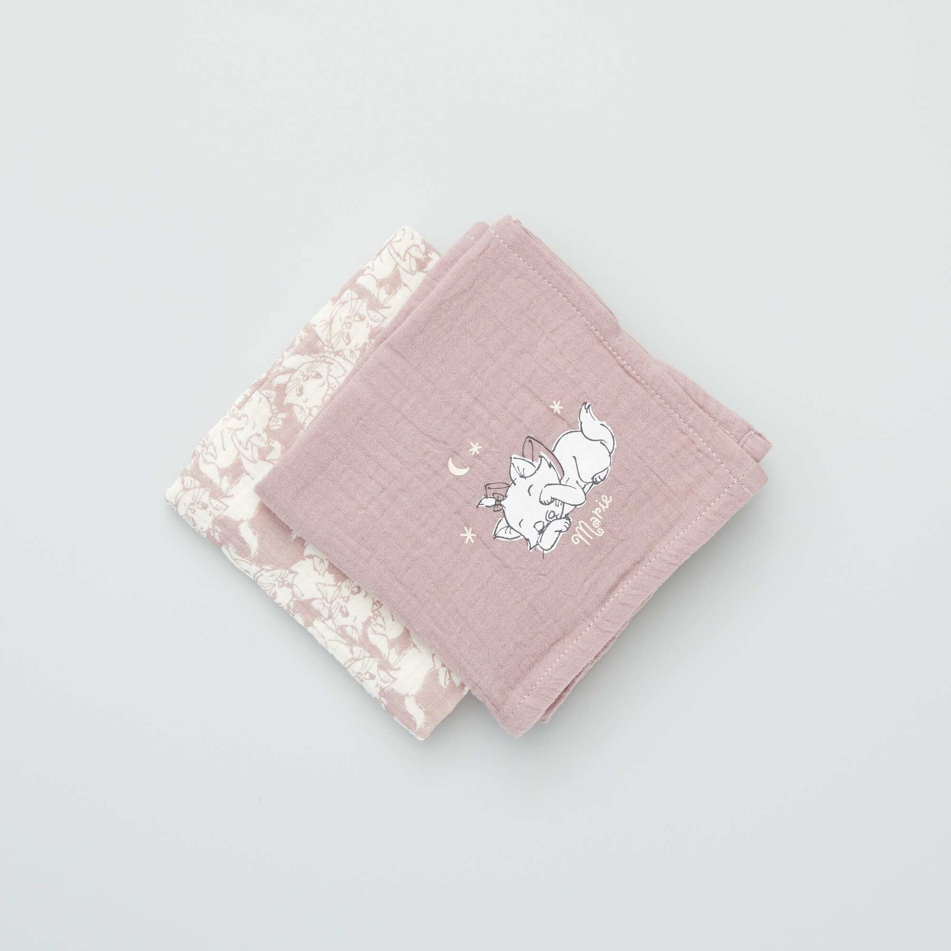 Disney cotton muslin squares - Pack of 2 WHITE