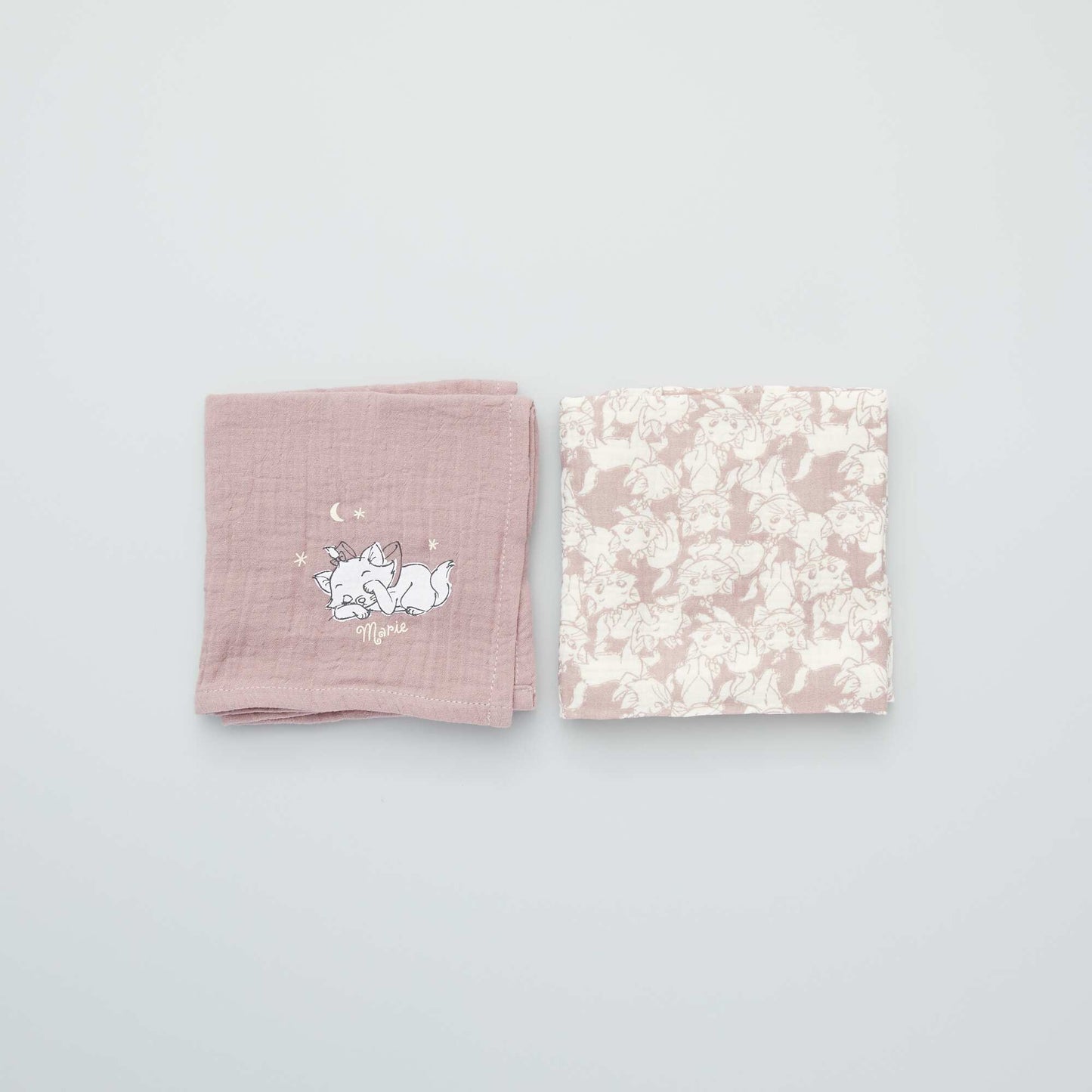 Disney cotton muslin squares - Pack of 2 WHITE