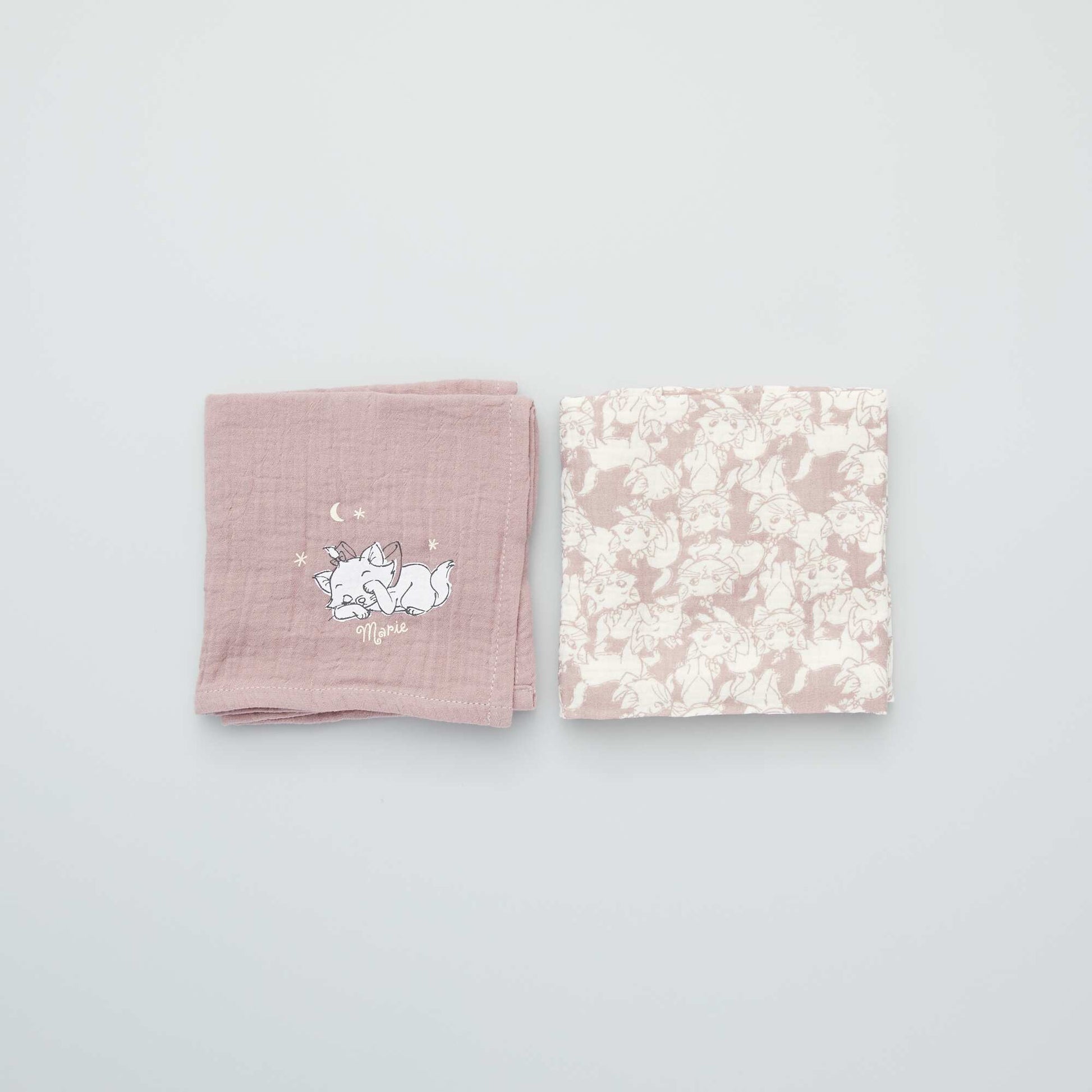 Disney cotton muslin squares - Pack of 2 WHITE