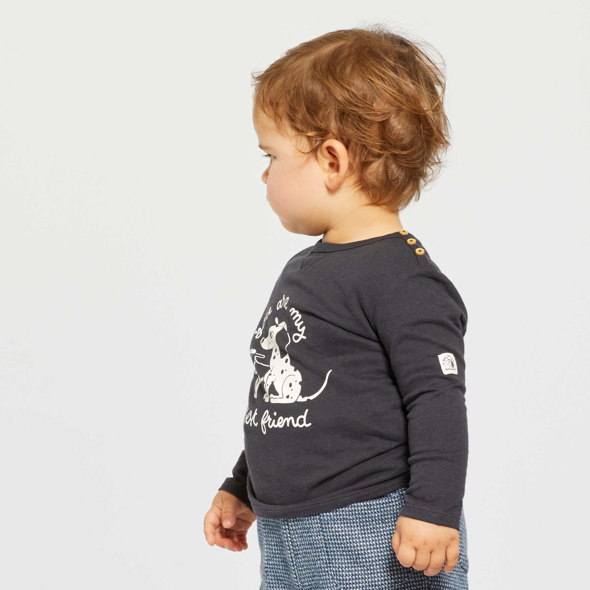 Long-sleeved T-shirt GREY