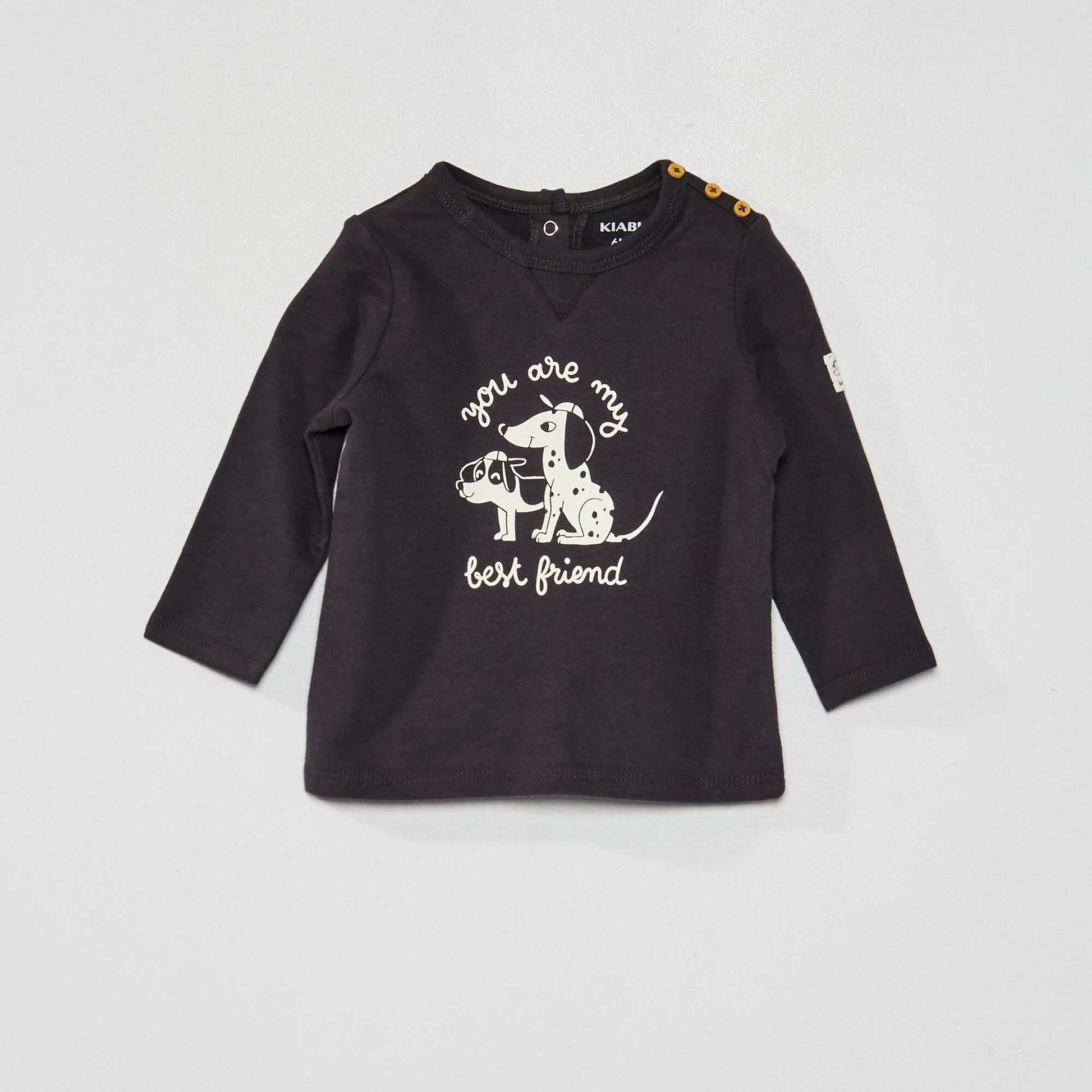 Long-sleeved T-shirt GREY