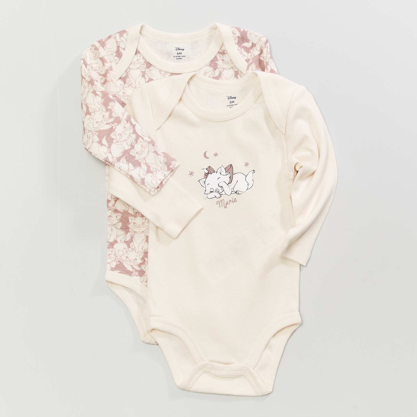 Disney jersey bodies - Pack of 2 PINK