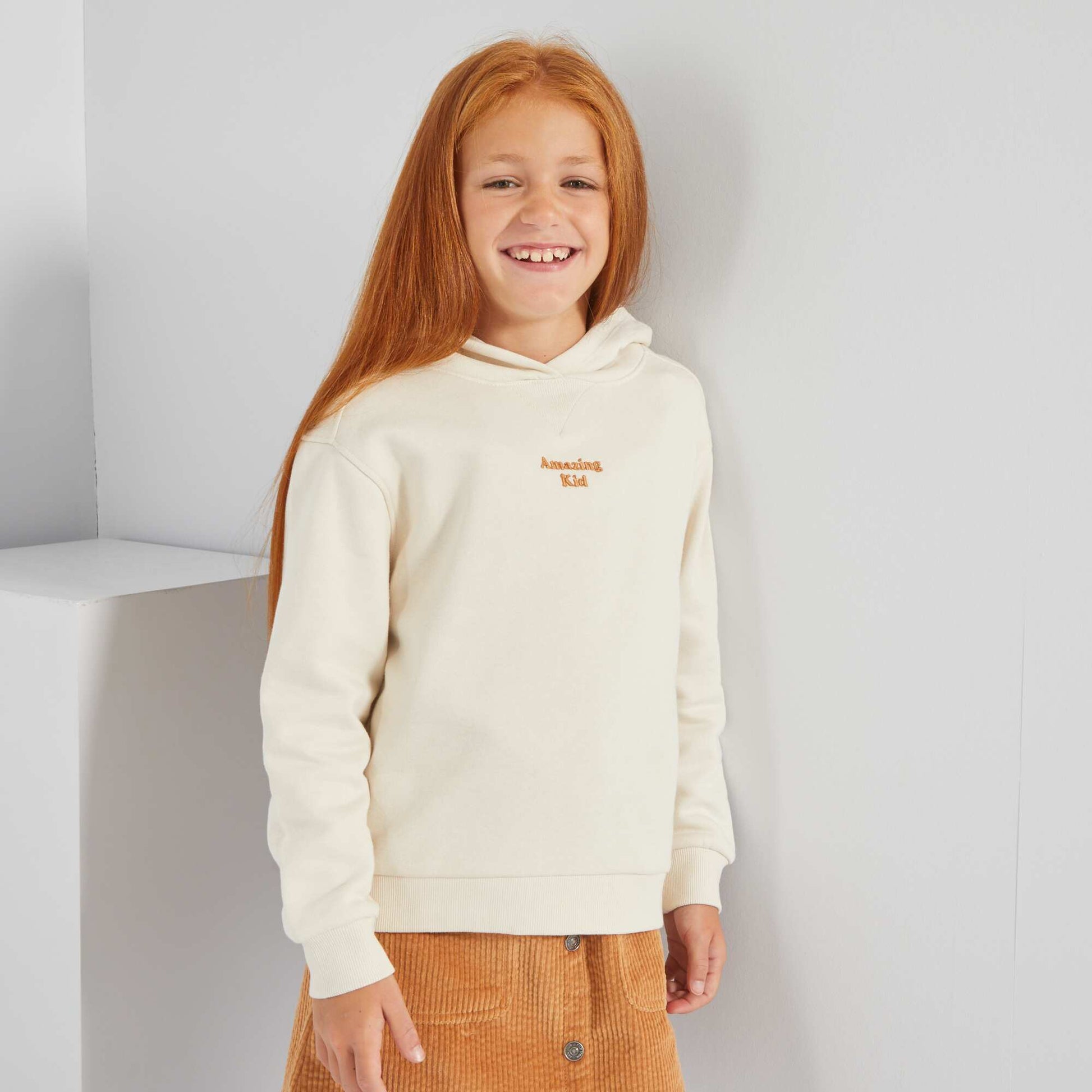 Unisex hoodie WHITE