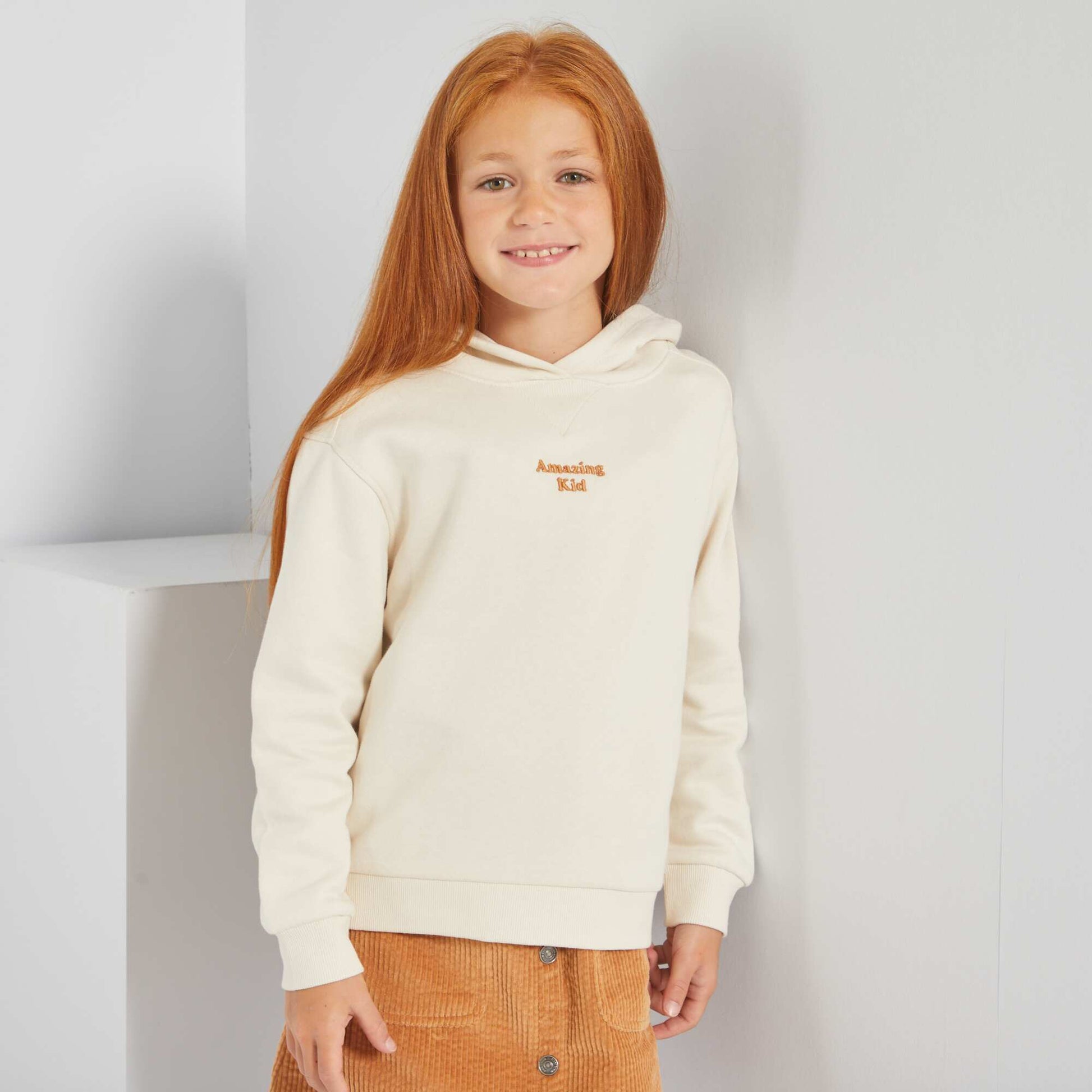 Unisex hoodie WHITE