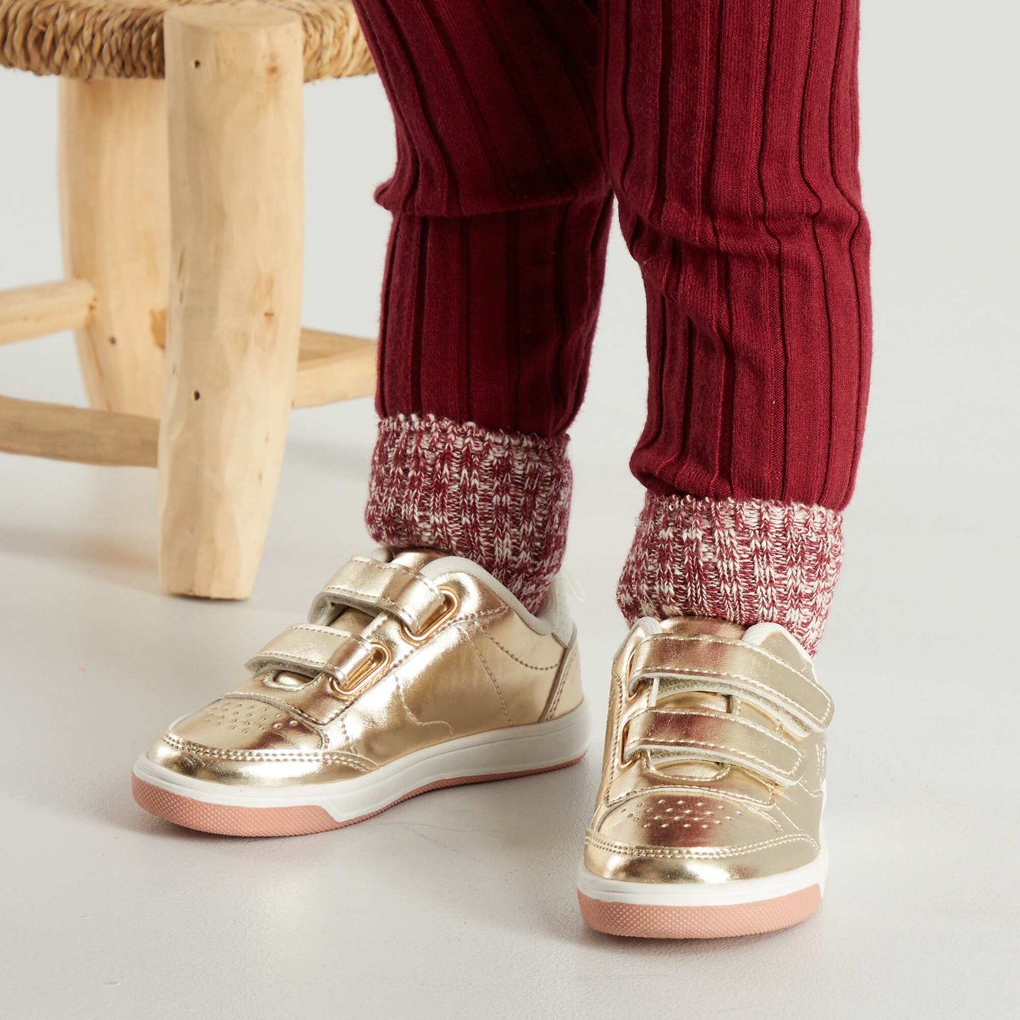 Leggings + socks - Two-piece set RED