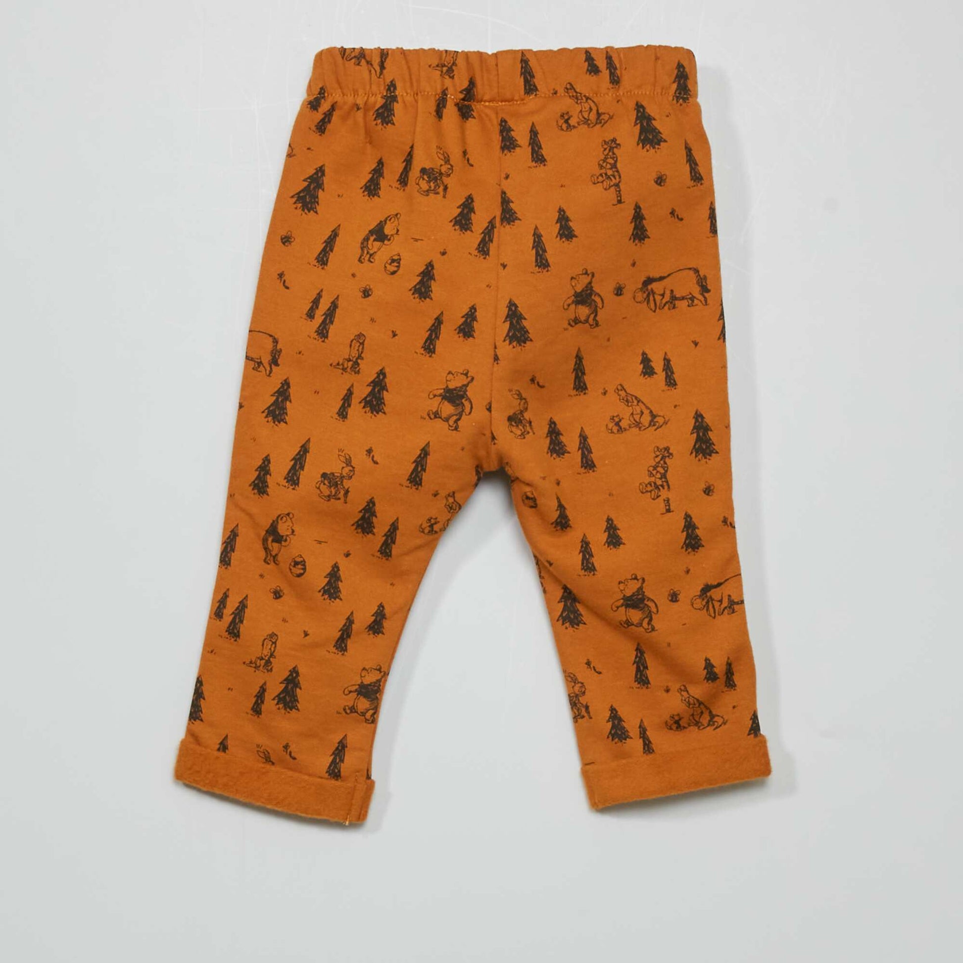 'Disney' sweatshirt fabric trousers BROWN