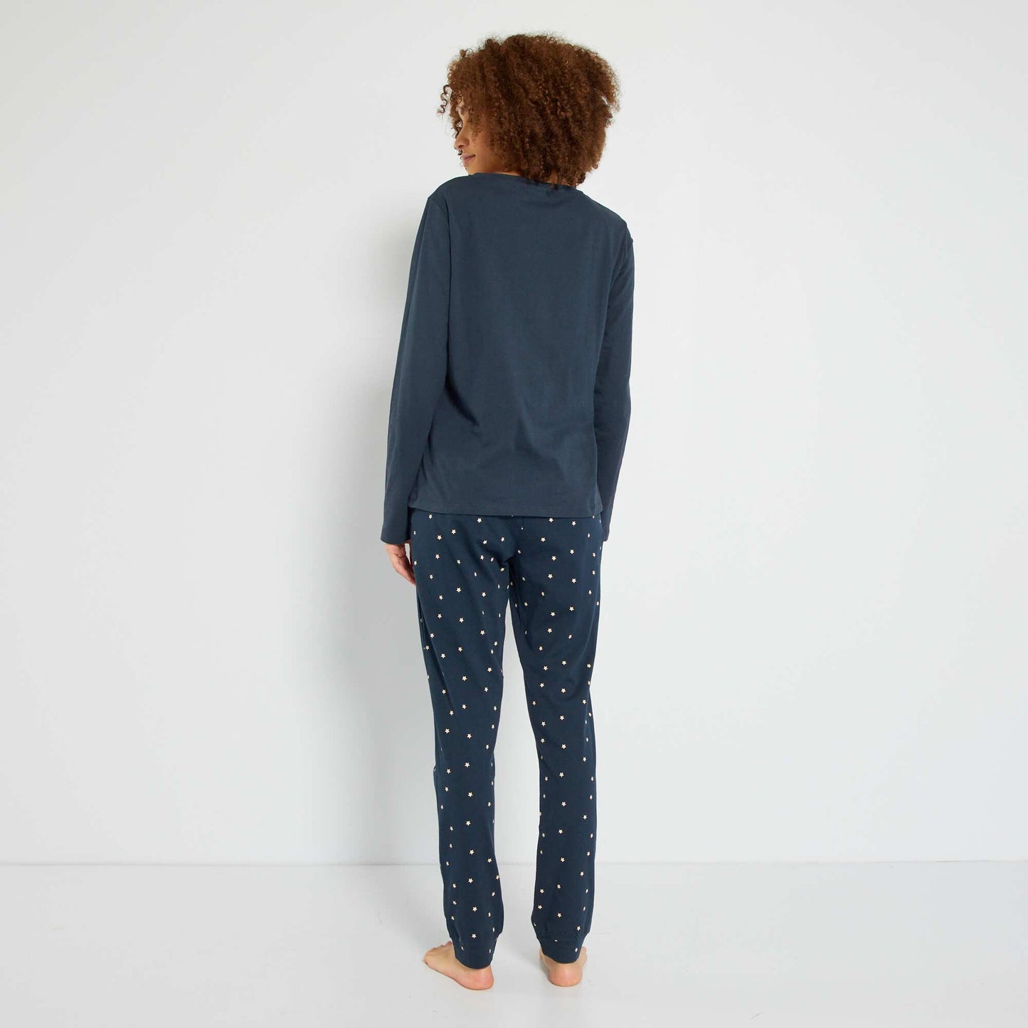 Long pyjamas - Three-piece set BLUE
