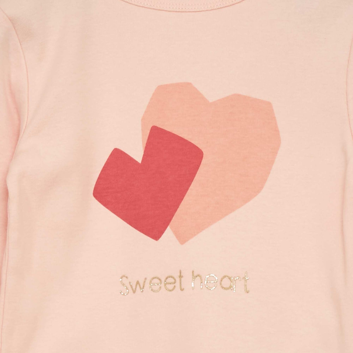 Printed long pyjamas - Two-piece set PINK