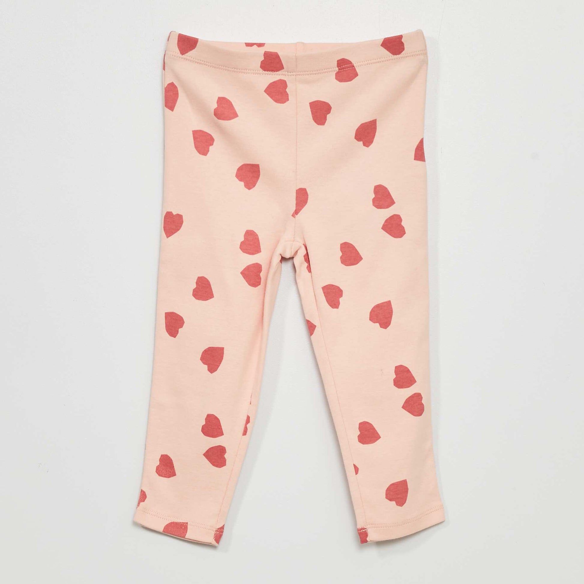 Printed long pyjamas - Two-piece set PINK