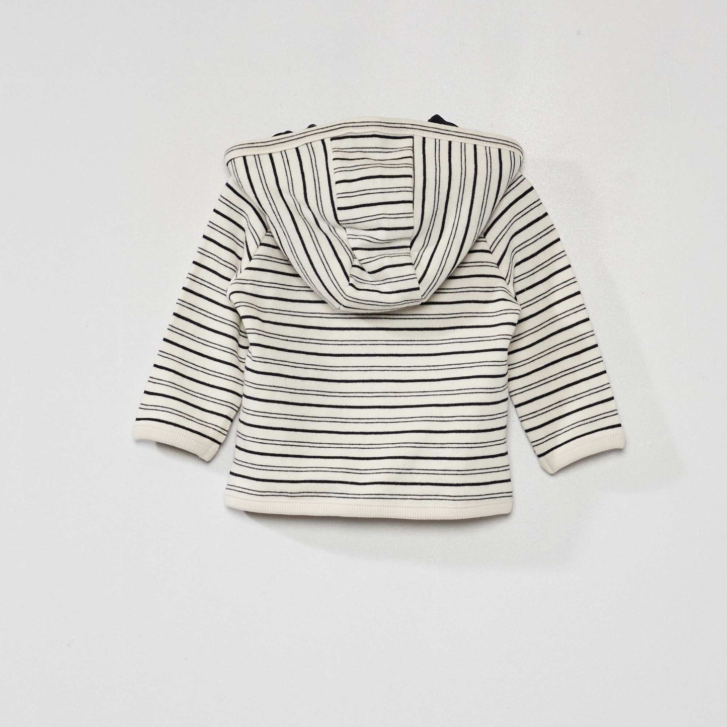 Sweatshirt fabric set - Sweatshirt and trousers - Two-piece set WHITE