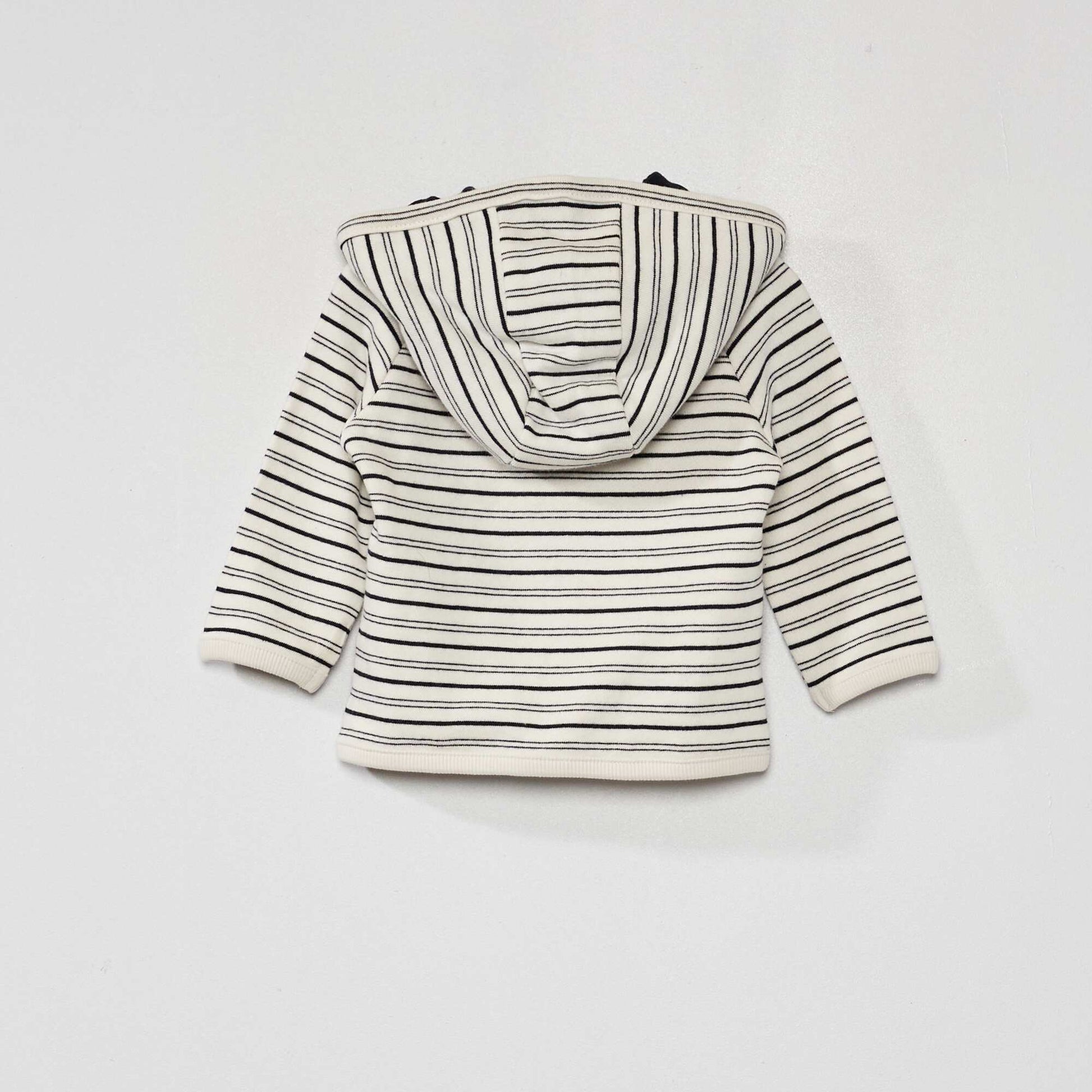 Sweatshirt fabric set - Sweatshirt and trousers - Two-piece set WHITE