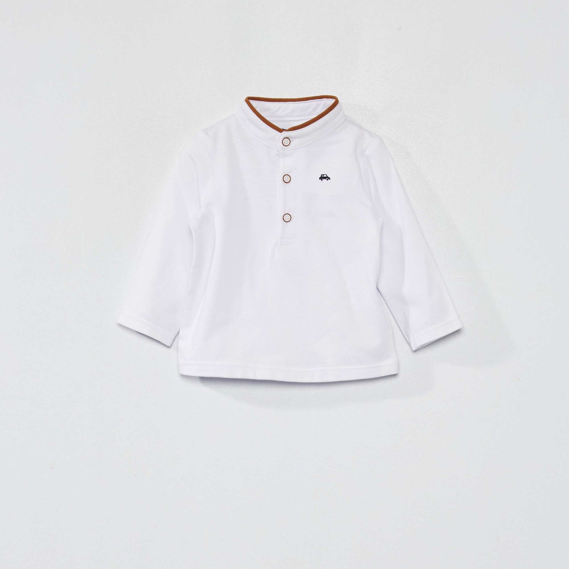 Outfit set - Dungarees + T-shirt BEIGE