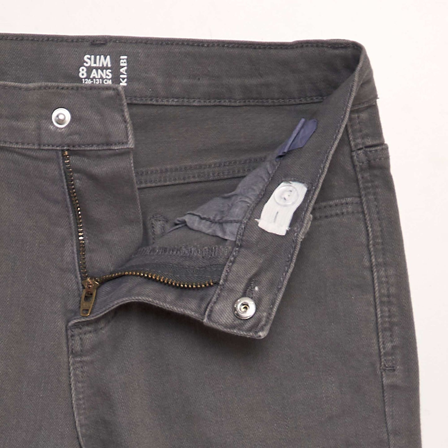 Slim-fit 5-pocket jeans GREY