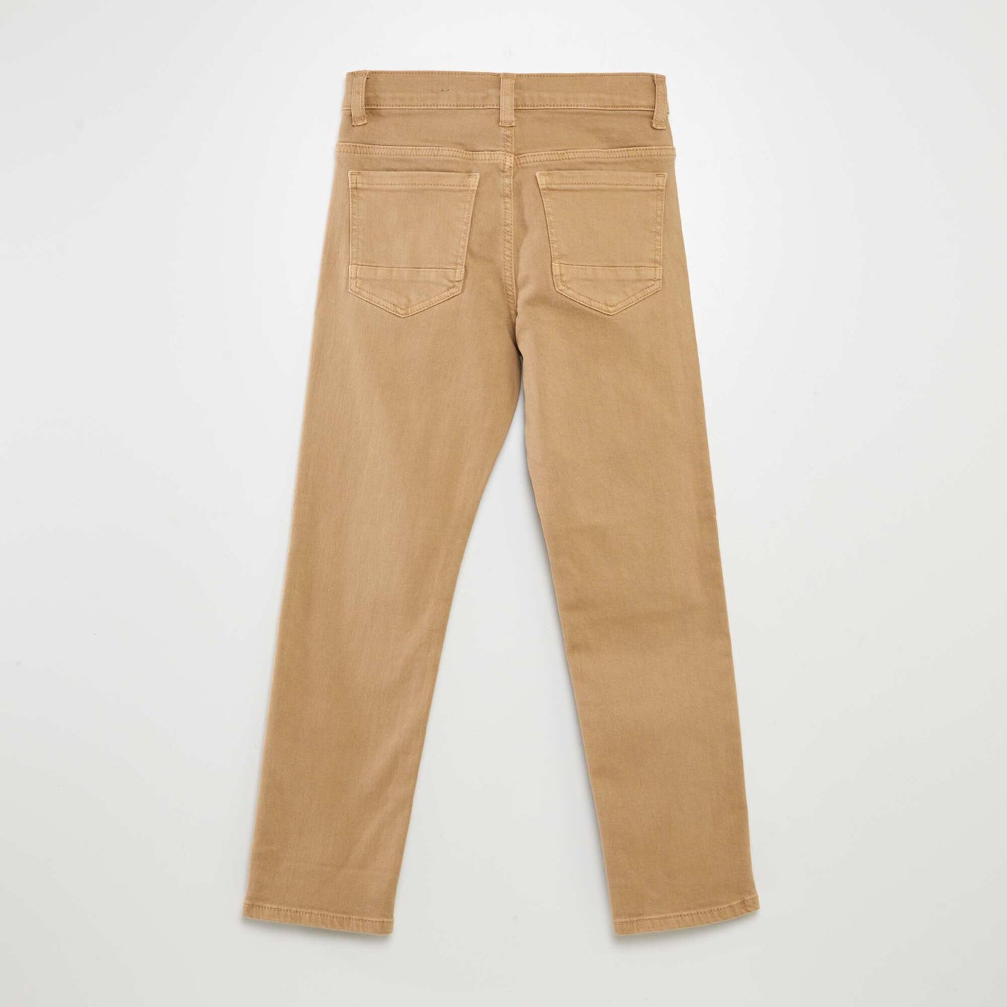 Slim-fit 5-pocket jeans BEIGE