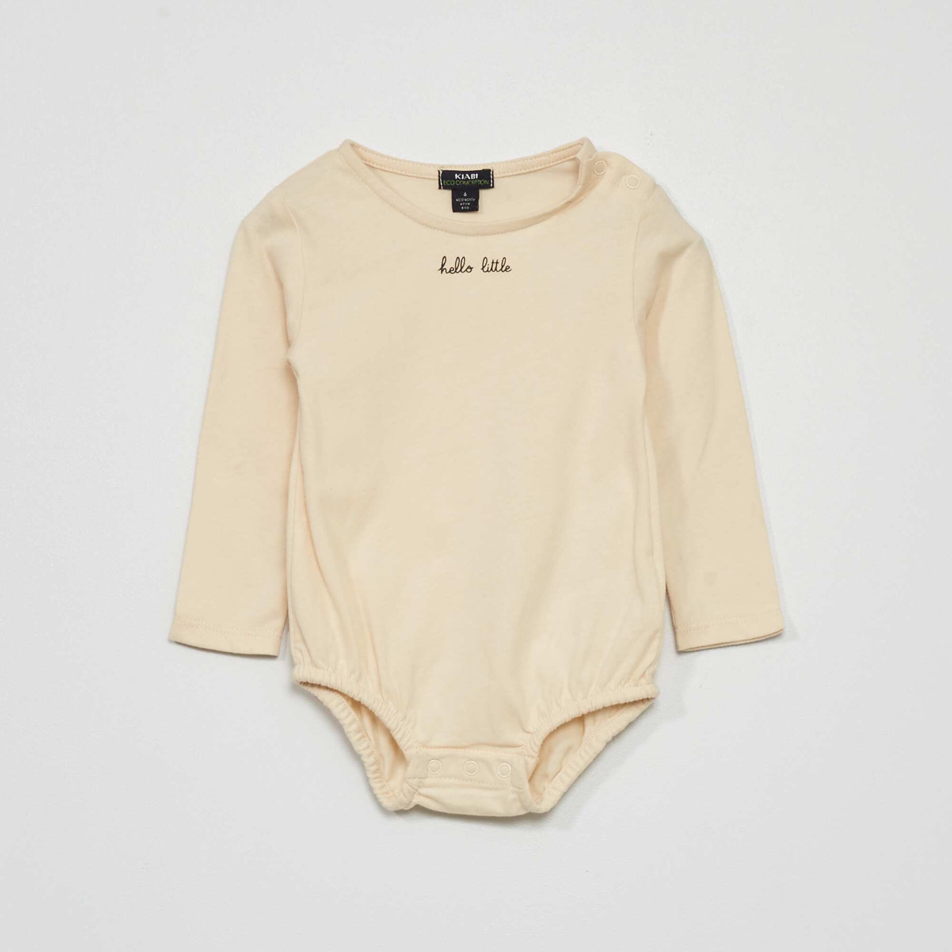 Dungarees and bodysuit set WHITE