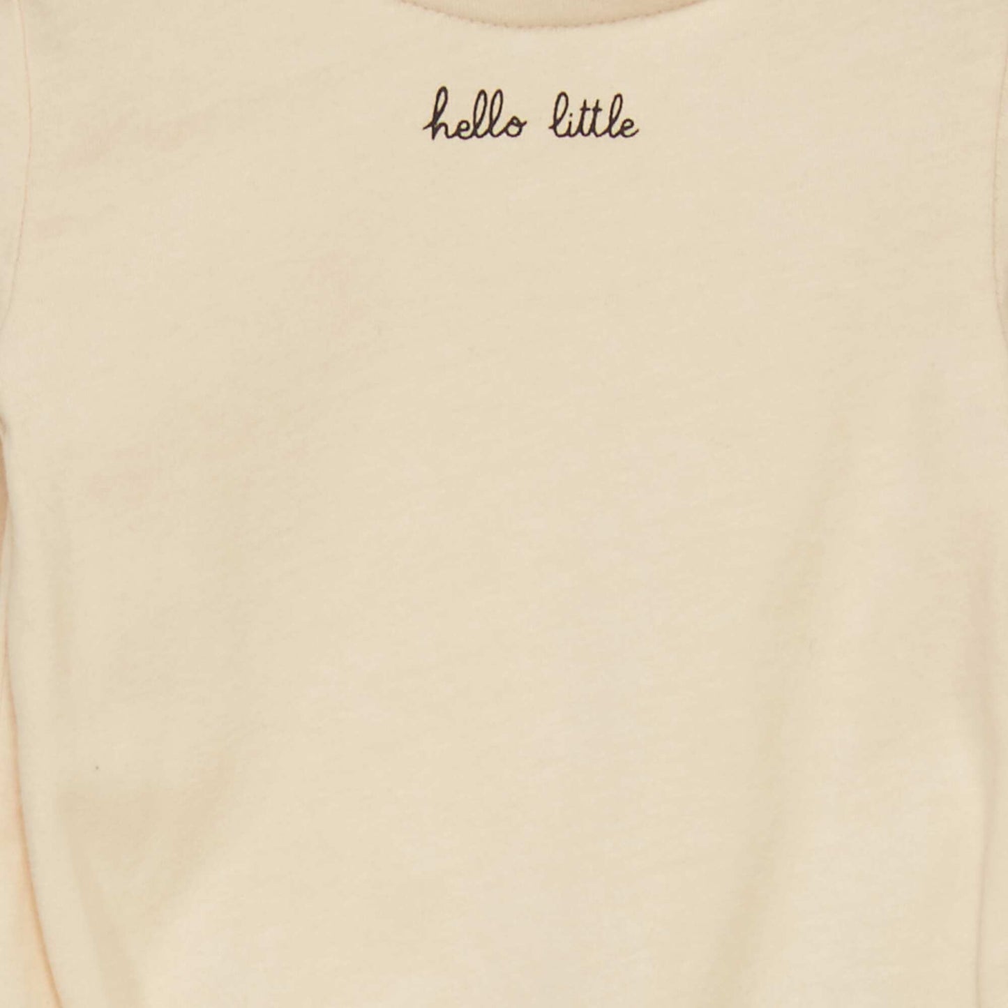 Dungarees and bodysuit set WHITE