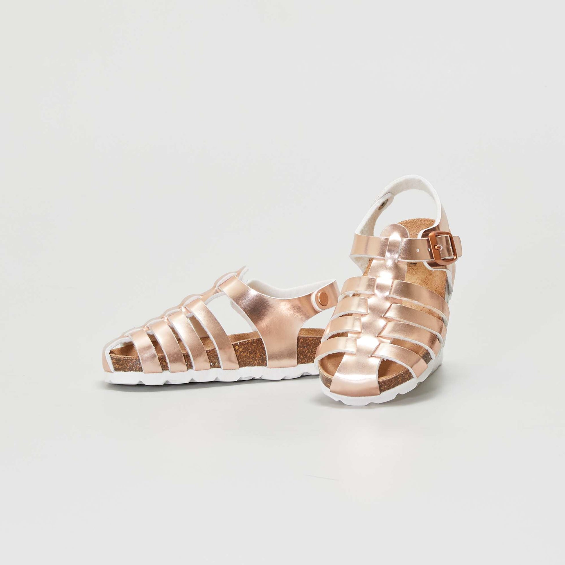 Strappy sandals PINK