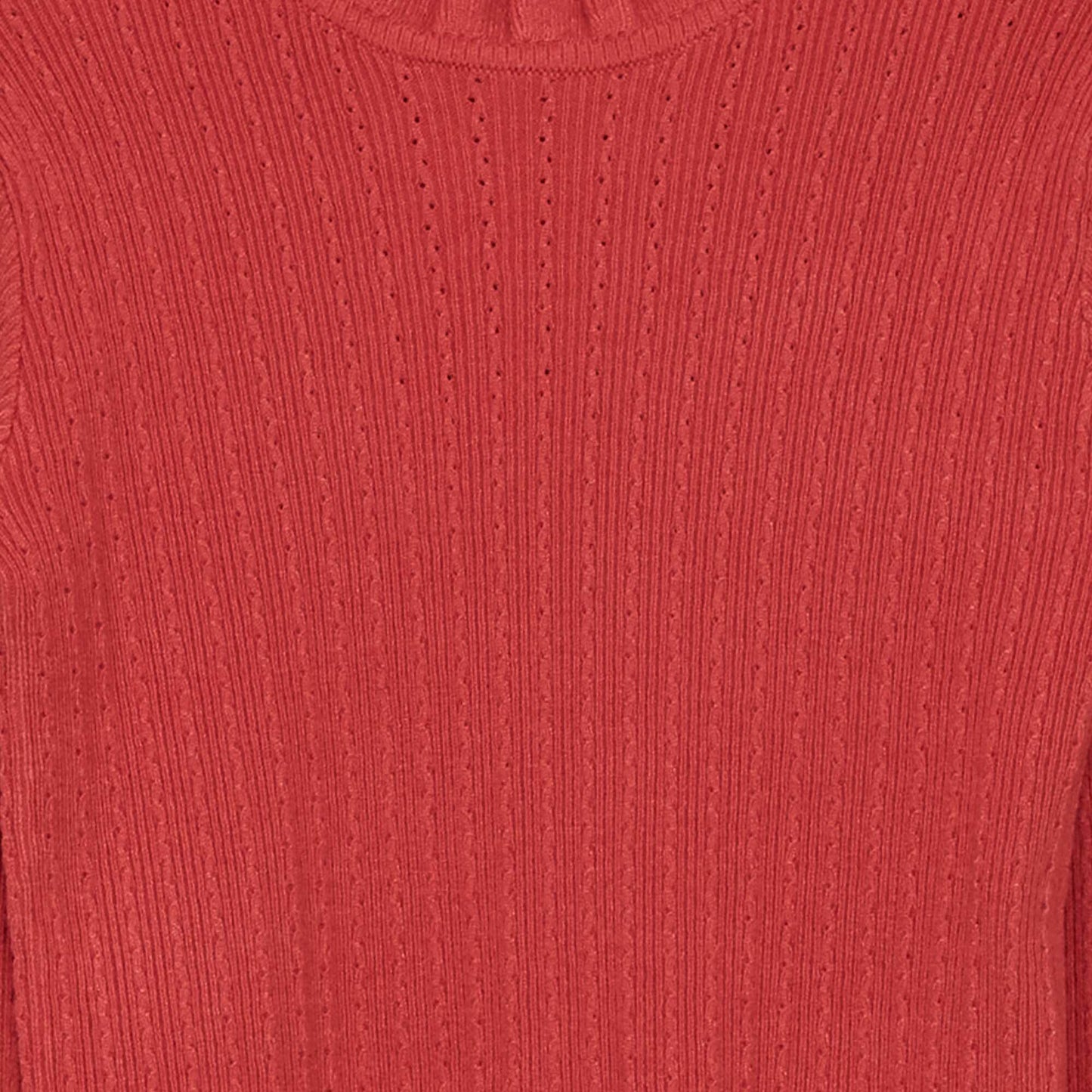 Soft knit sweater RED