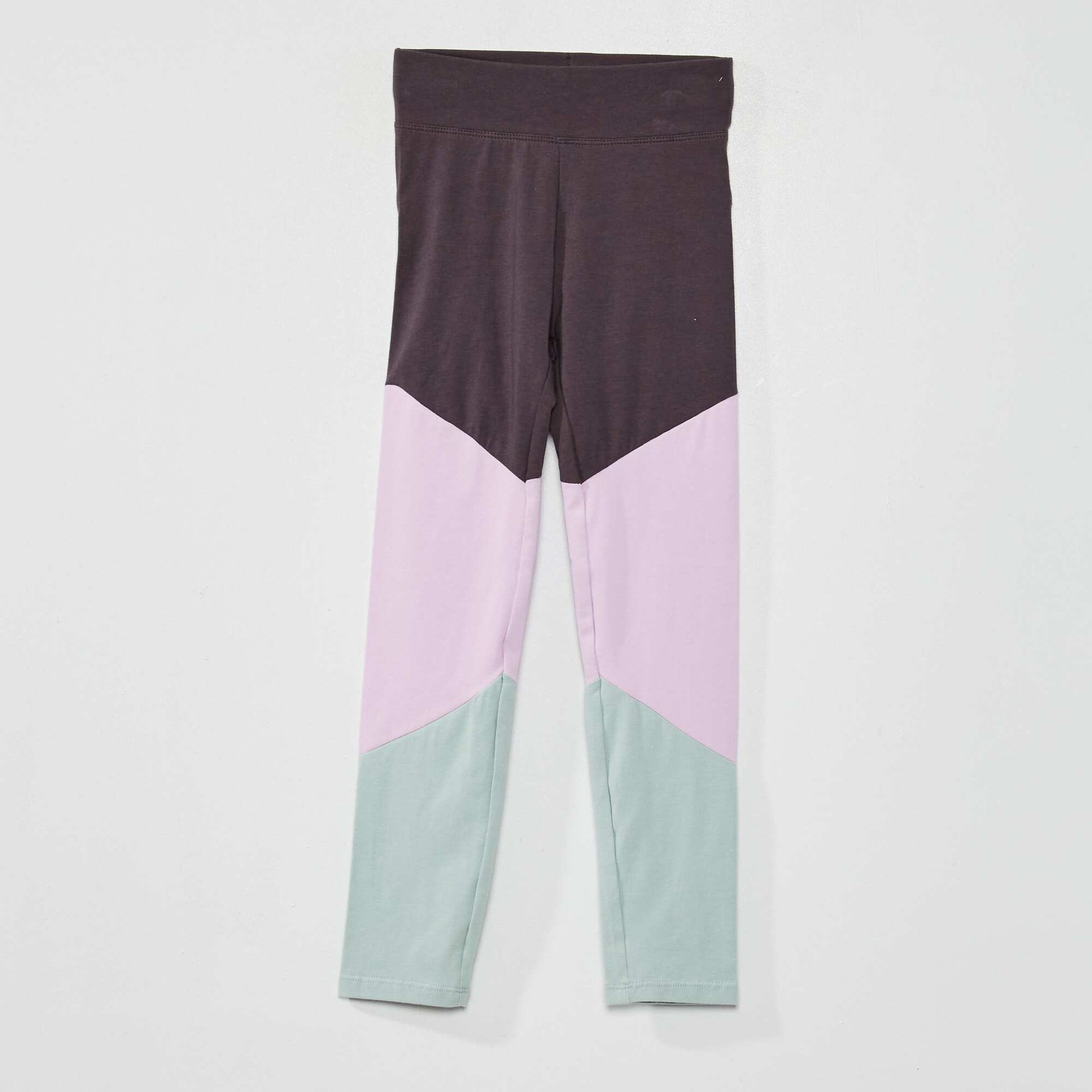 Colour block leggings GREY