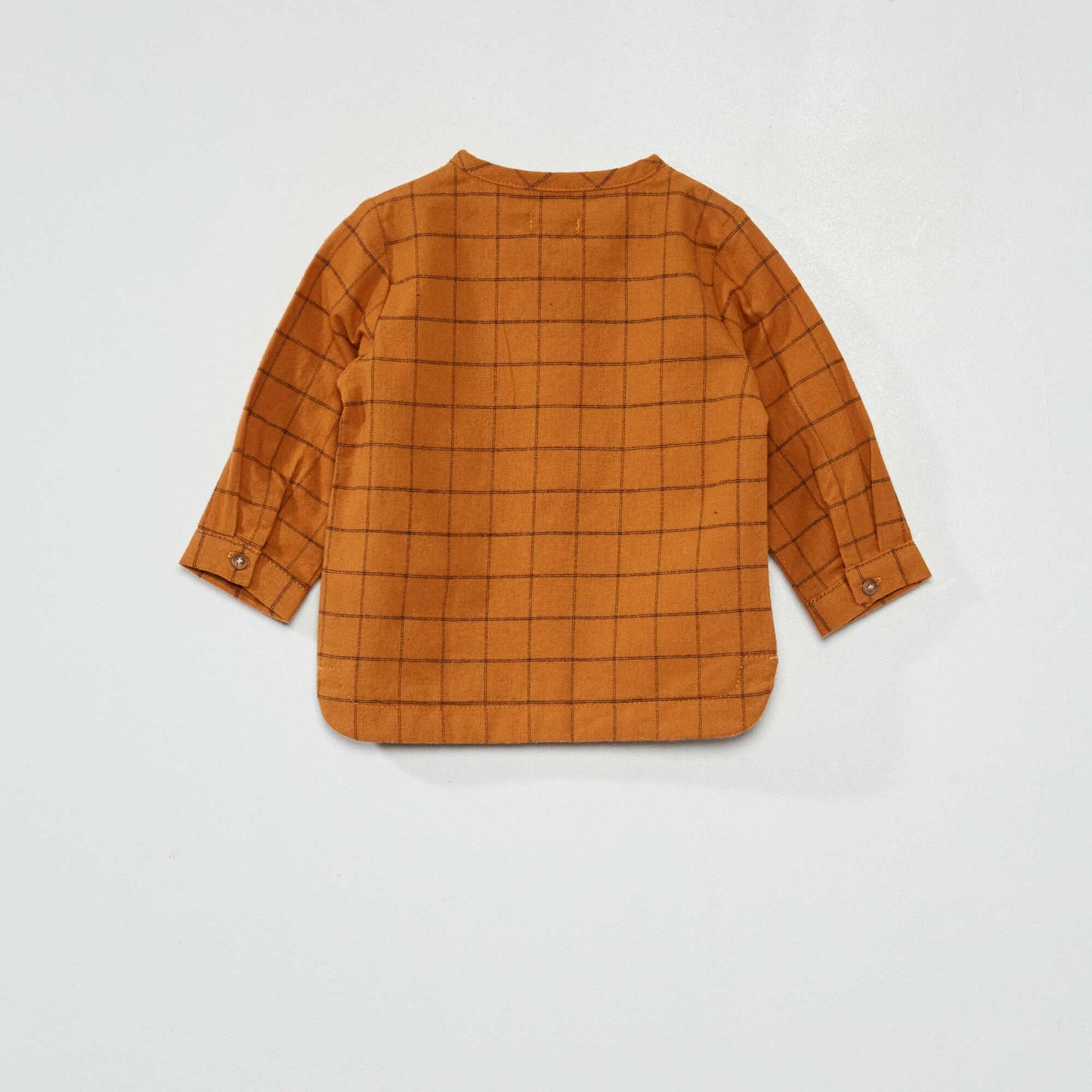 Flannel shirt BROWN