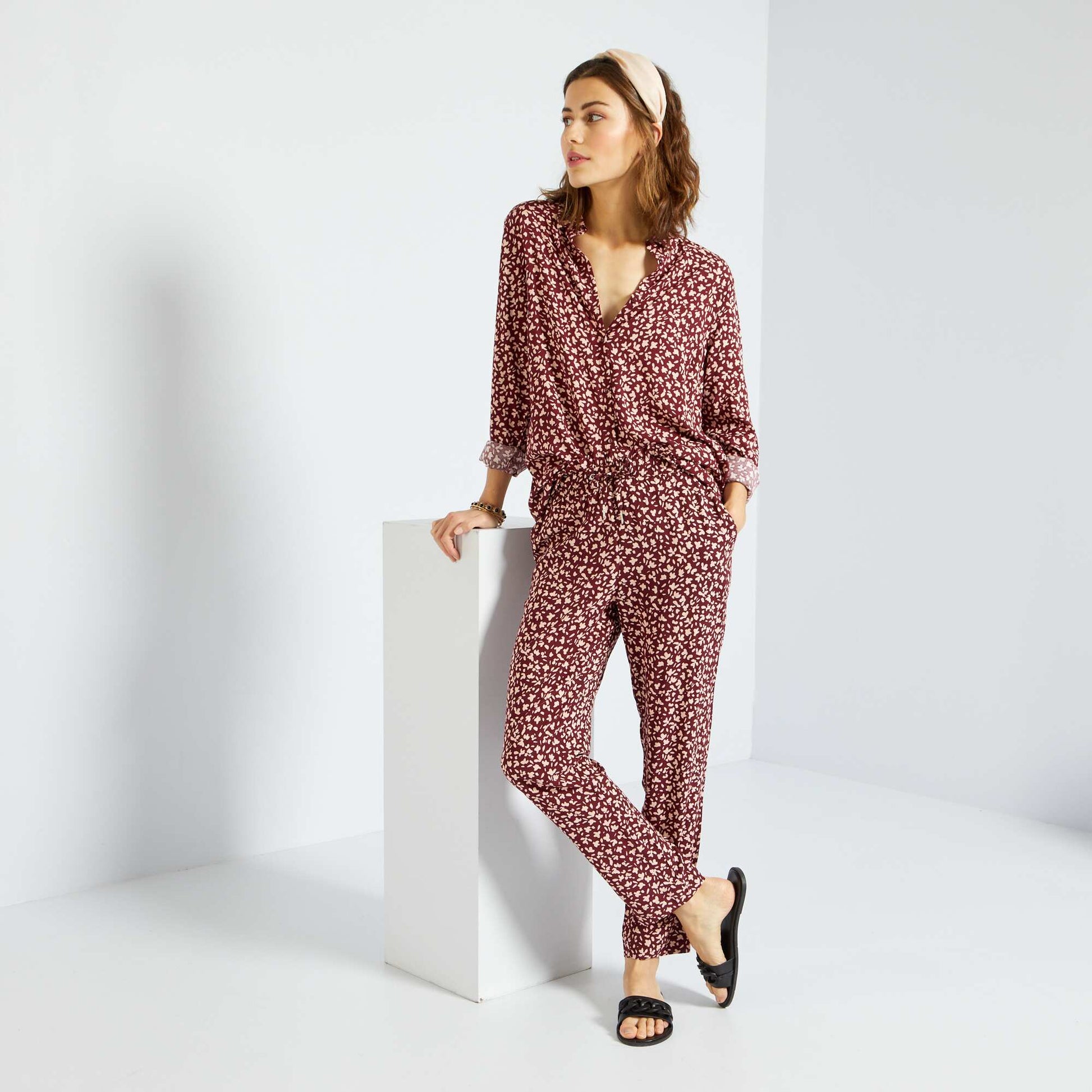 Flowing trousers RED