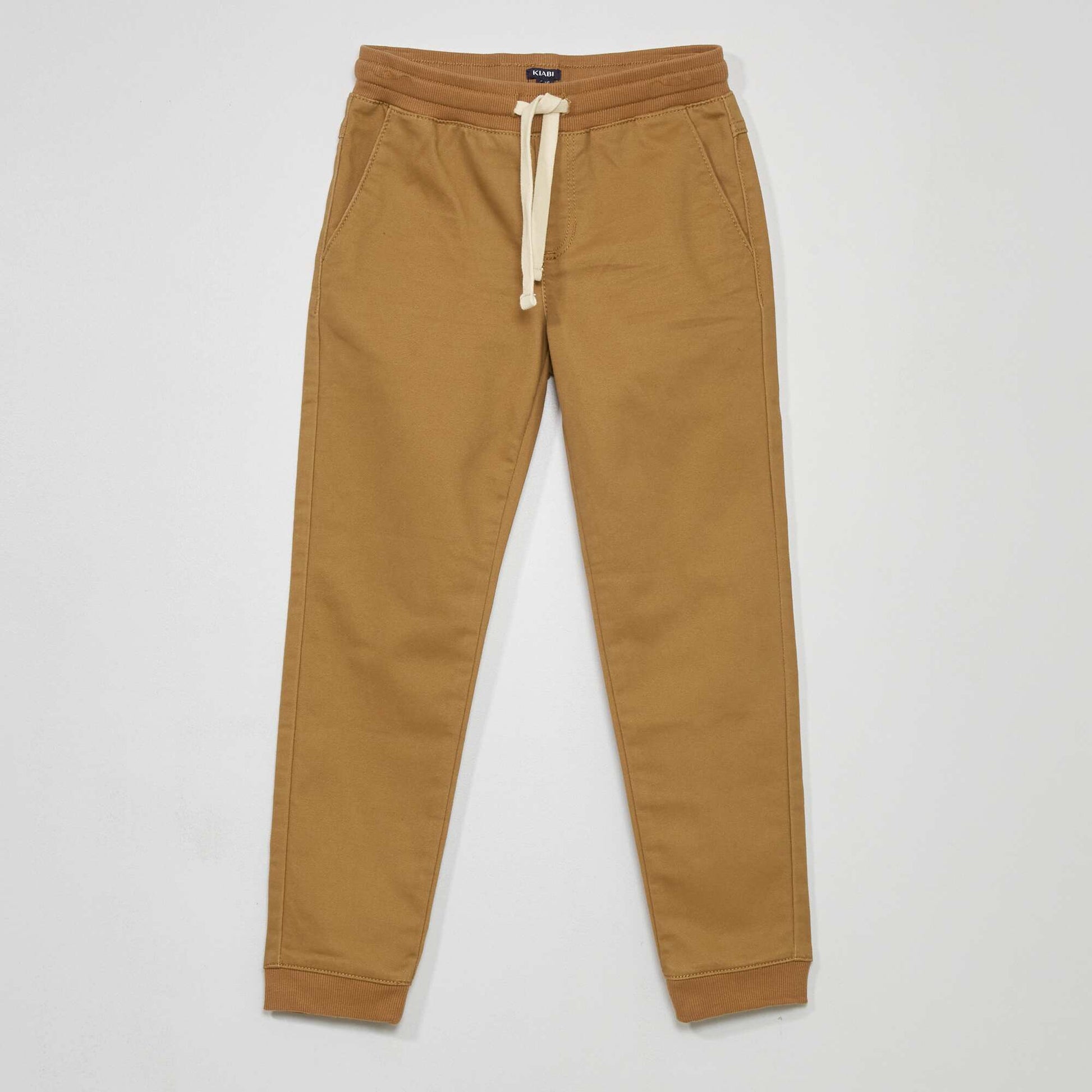 Plain joggers BEIGE
