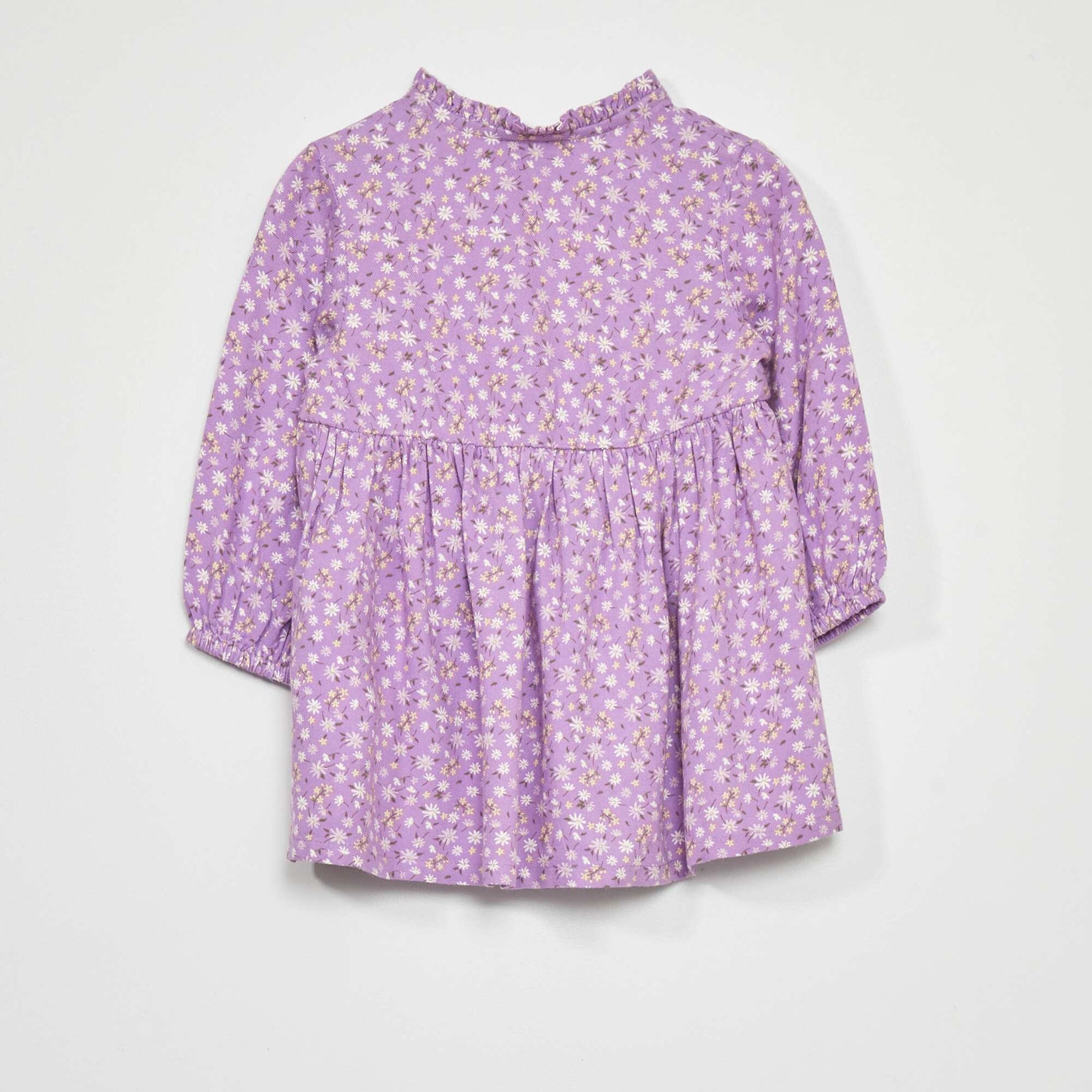 Printed dress PURPLE