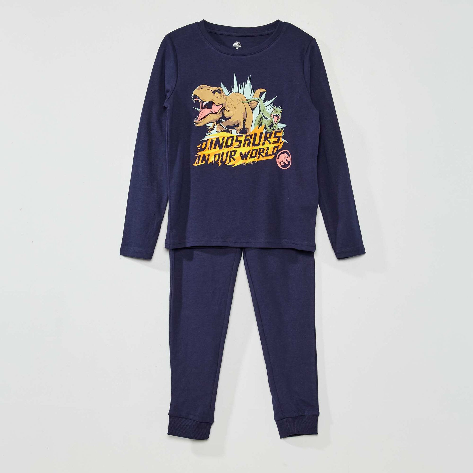 Jurassic World long pyjamas BLUE