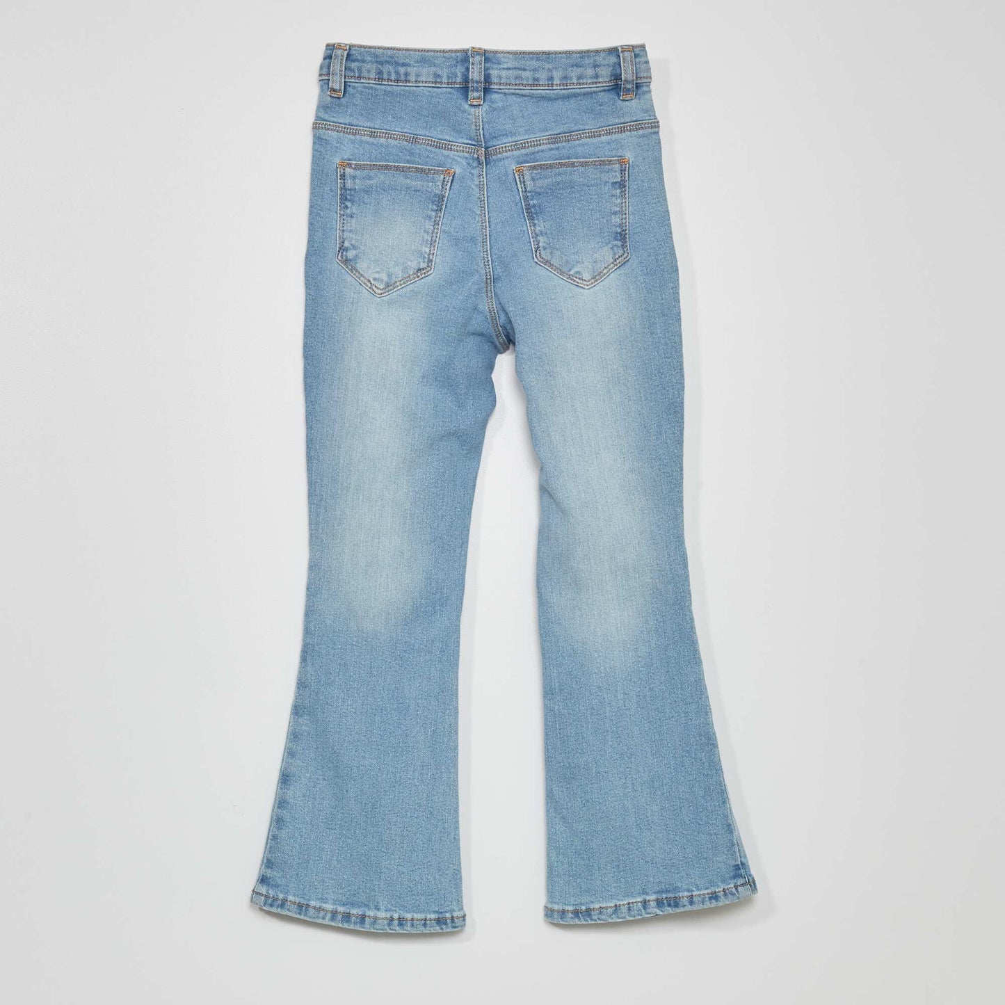 High-rise flared jeans BLUE