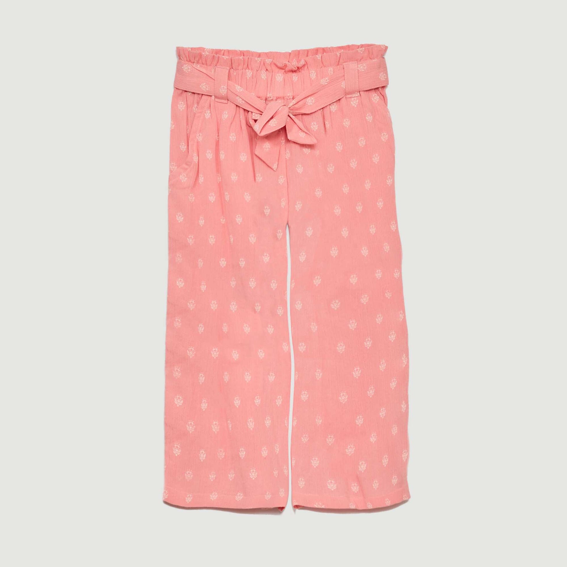 Patterned trousers PINK
