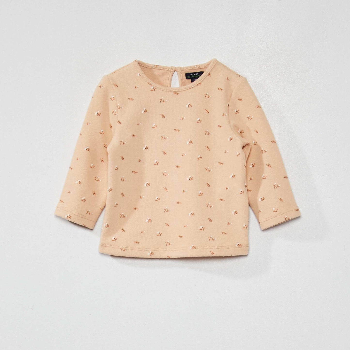 Long-sleeved T-shirt BEIGE