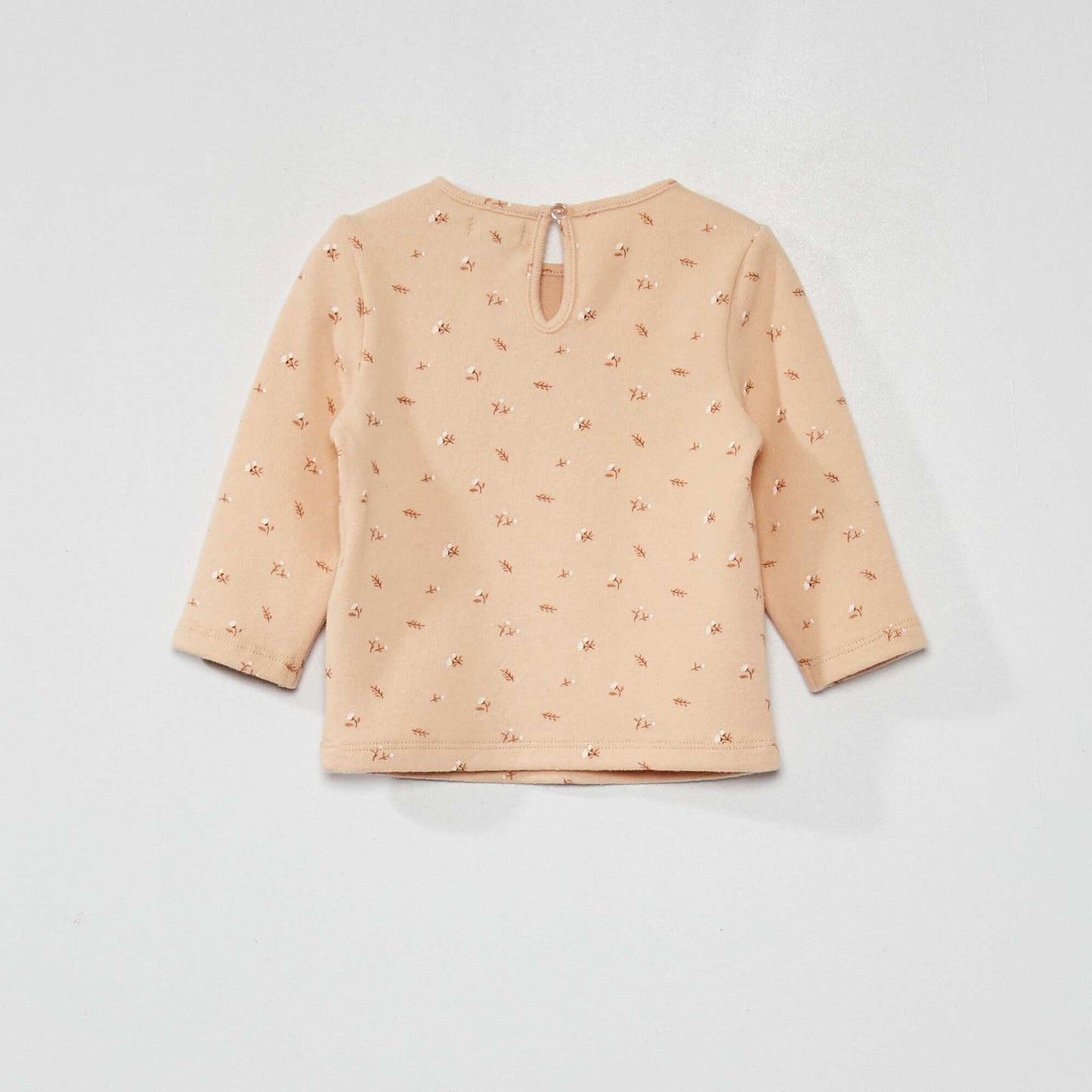 Long-sleeved T-shirt BEIGE